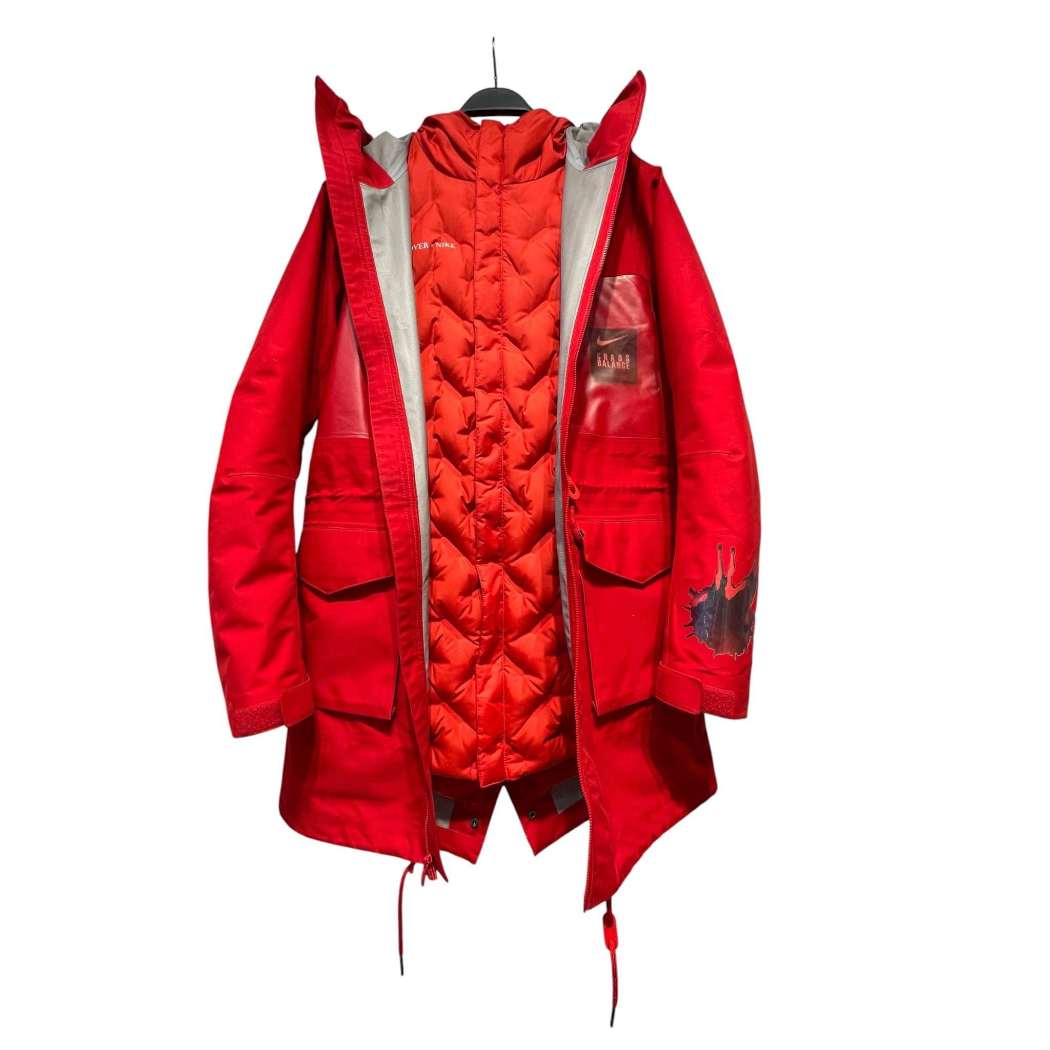 NIKE/UNDERCOVER/Mountain Parka/S/Polyester/RED/ho190207bjg view 3