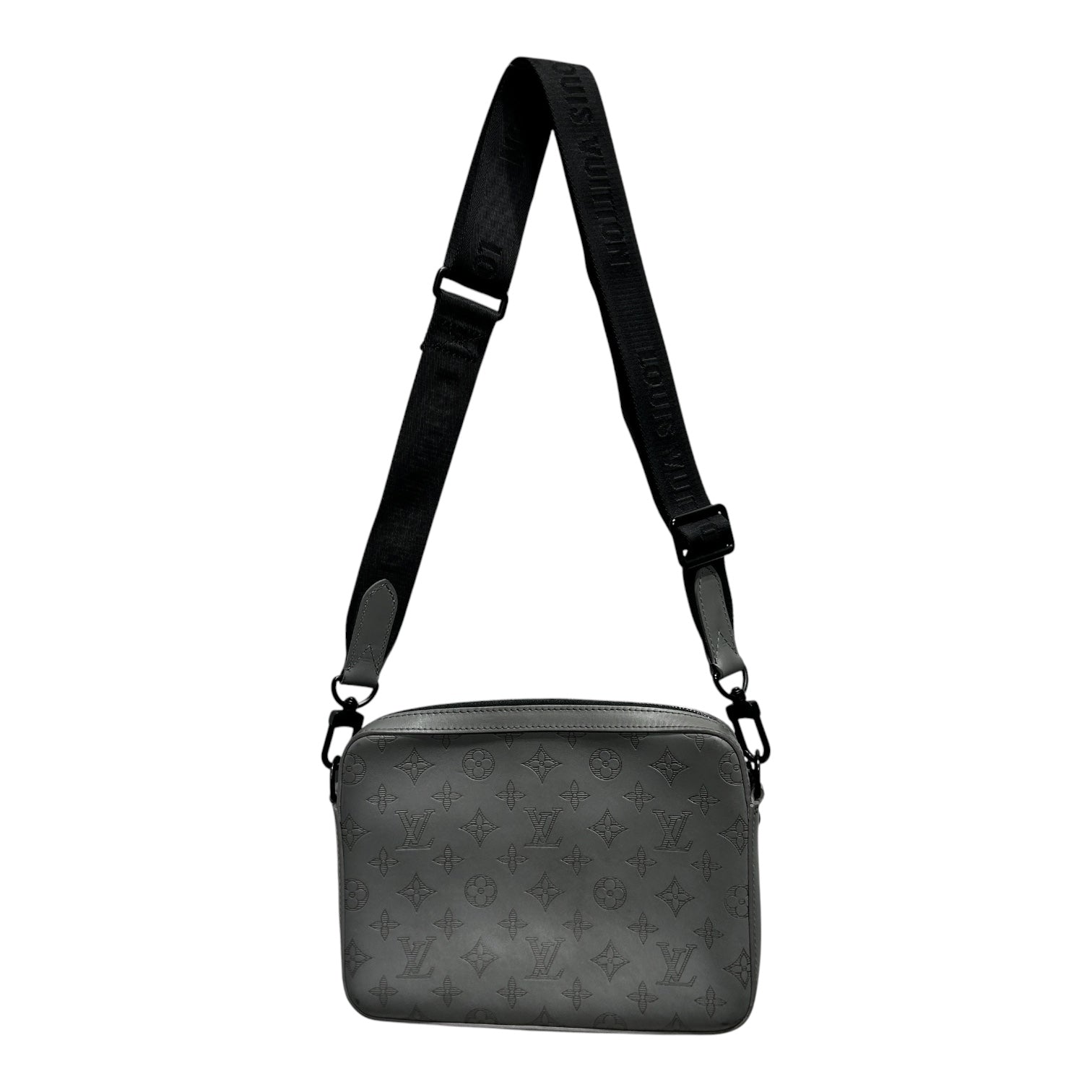LOUIS VUITTON/Bag/Monogram/Leather/GRY/SHADOW DUO MESSANGER BAG view 2