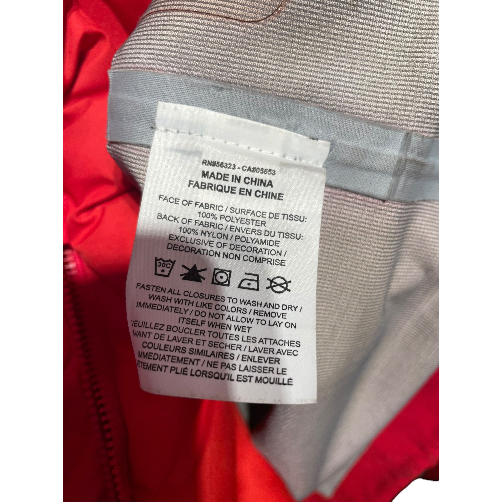 NIKE/UNDERCOVER/Mountain Parka/S/Polyester/RED/ho190207bjg view 5