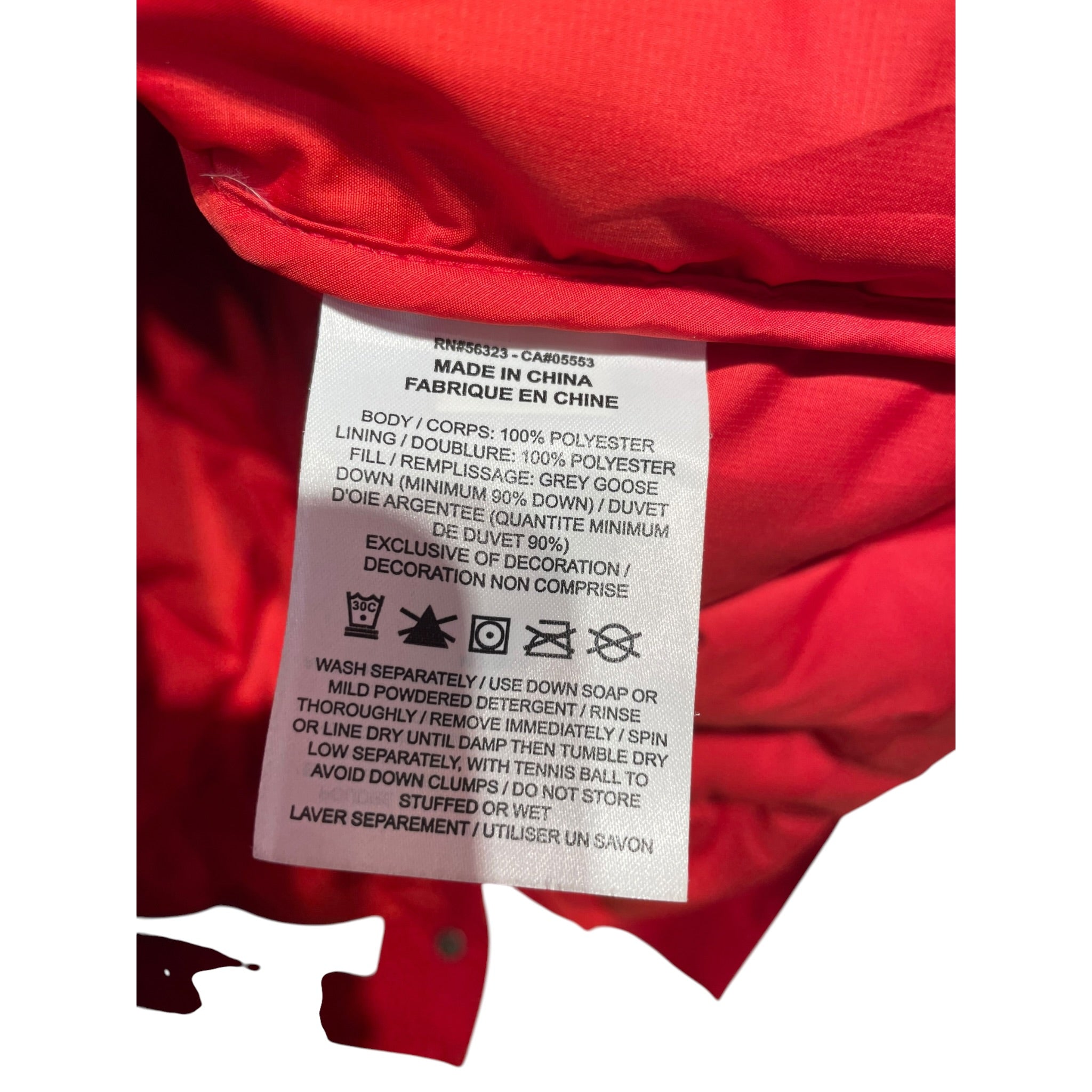 NIKE/UNDERCOVER/Mountain Parka/S/Polyester/RED/ho190207bjg view 6