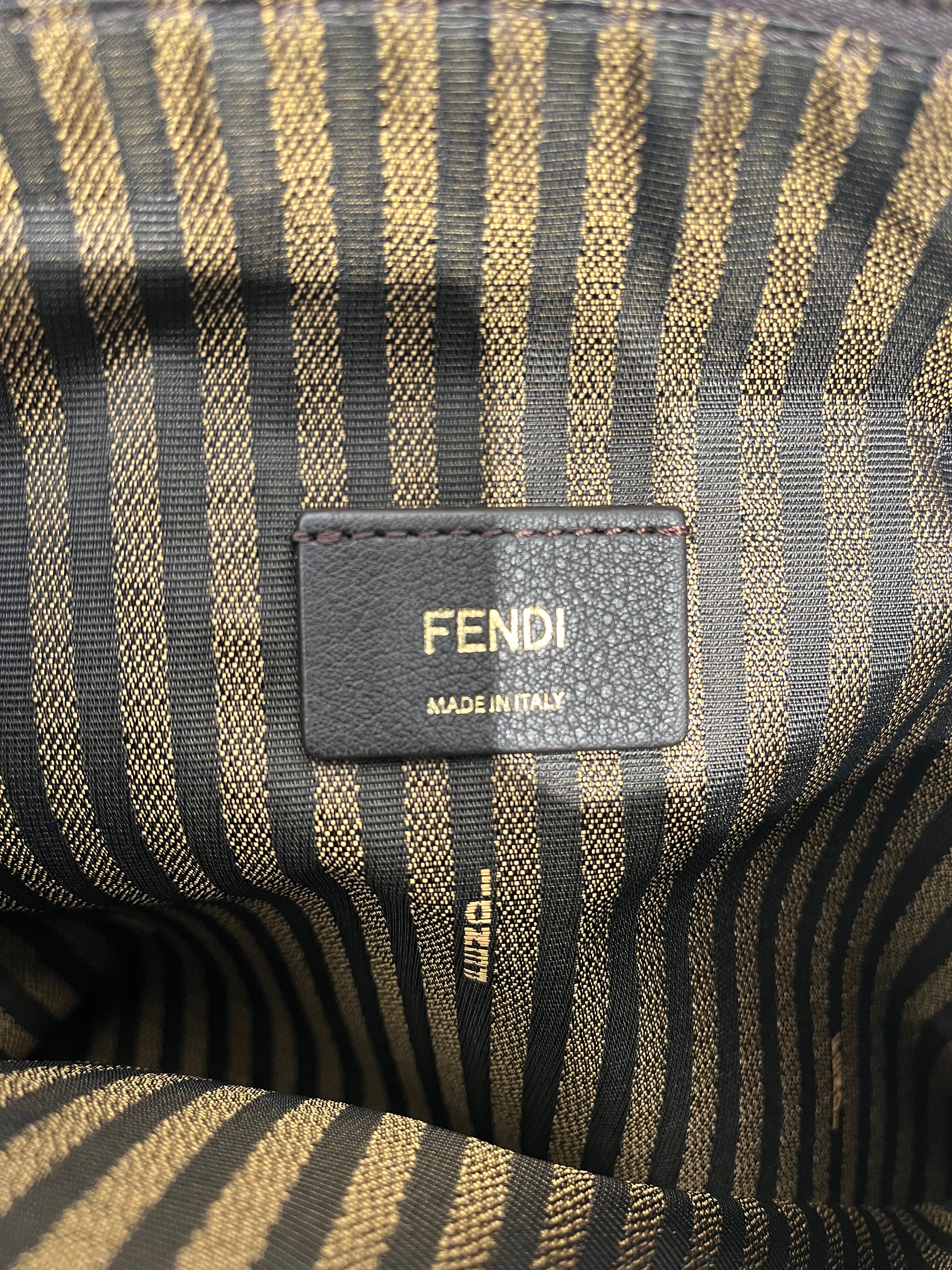 FENDI/Clutch Bag/All Over Print/BRW/FF CLUTCH BAG view 6
