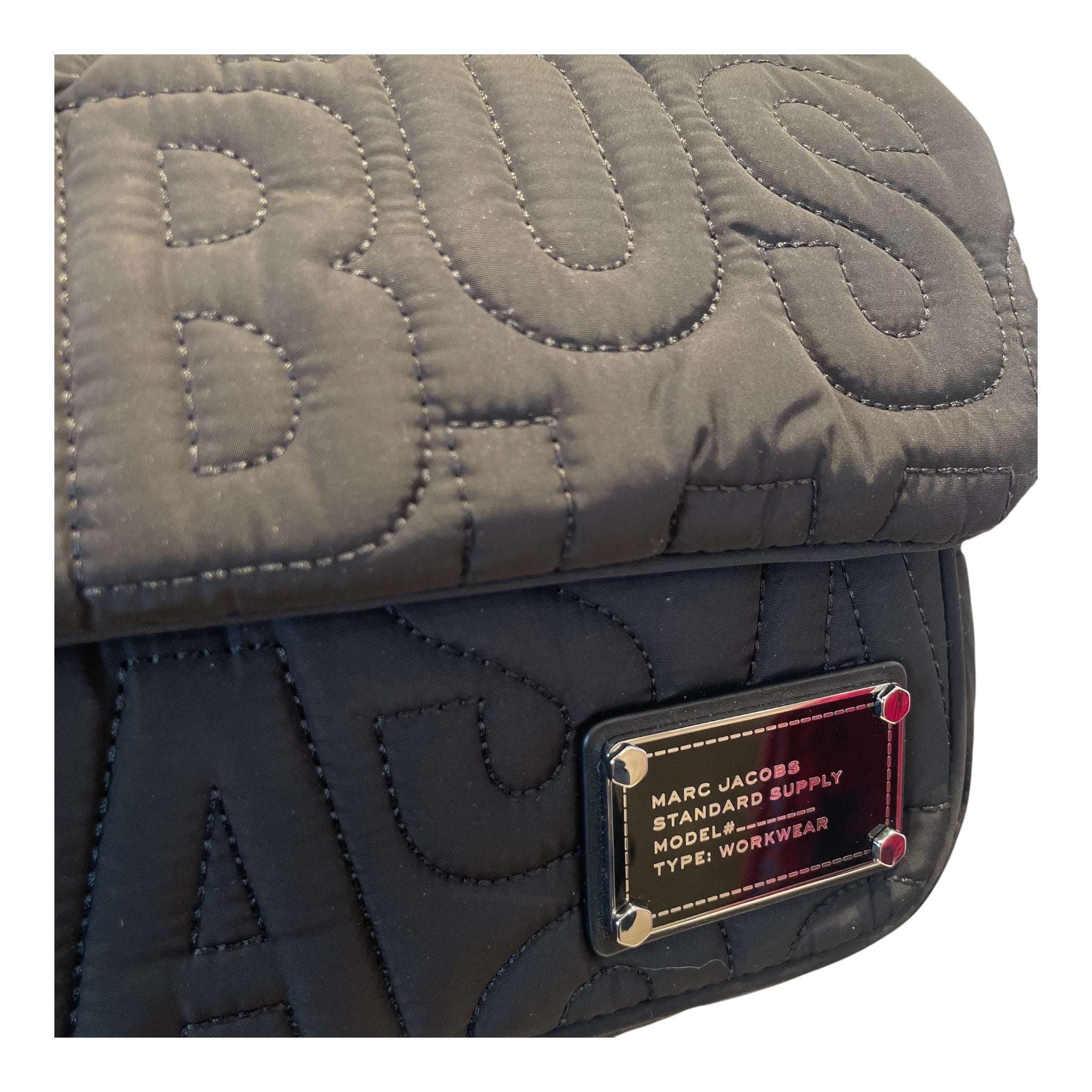 MARC JACOBS/Cross Body Bag/Nylon/BLK/Marc Jacobs Blk Crossbody Bag view 3
