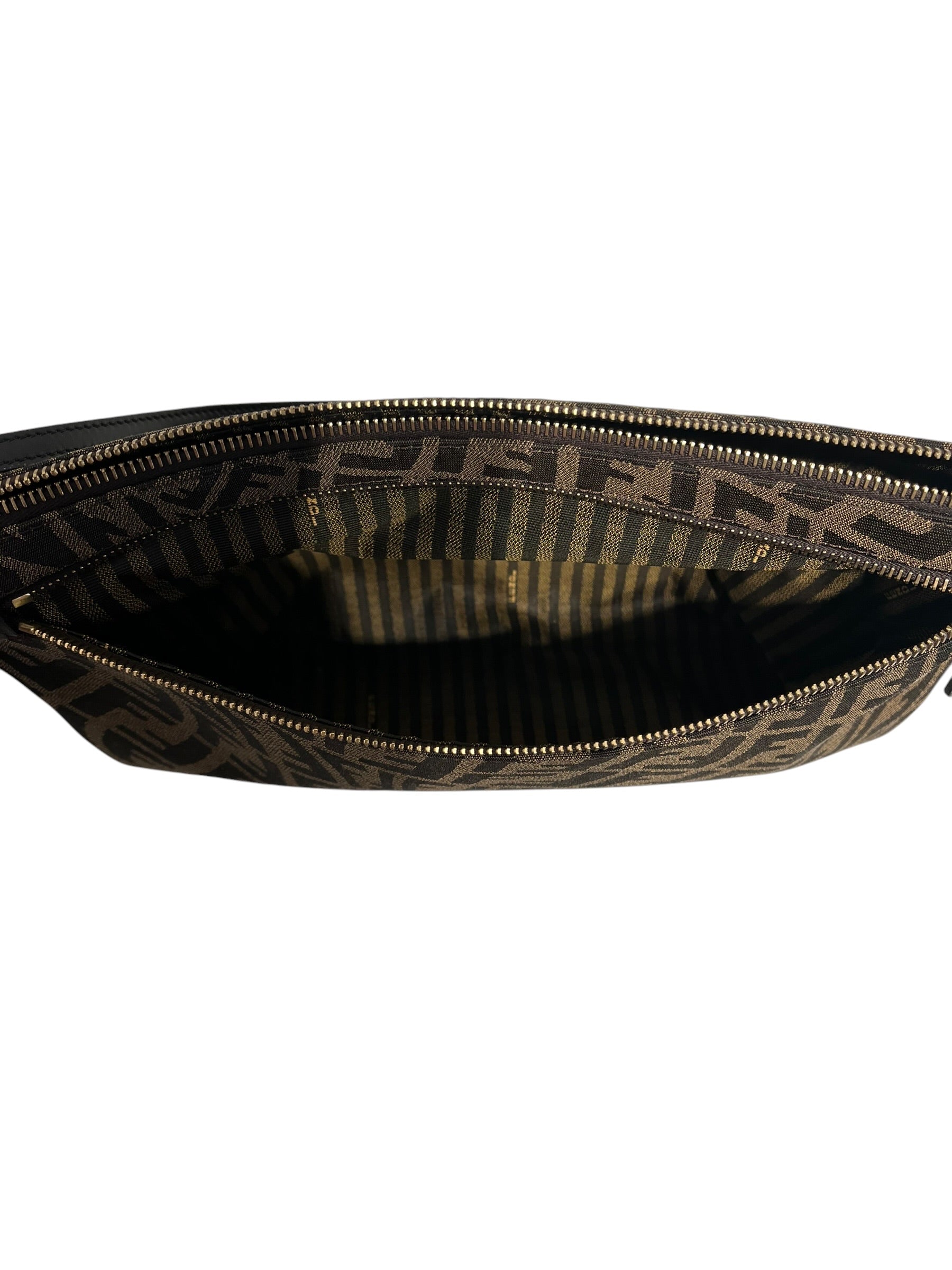 FENDI/Clutch Bag/All Over Print/BRW/FF CLUTCH BAG view 4