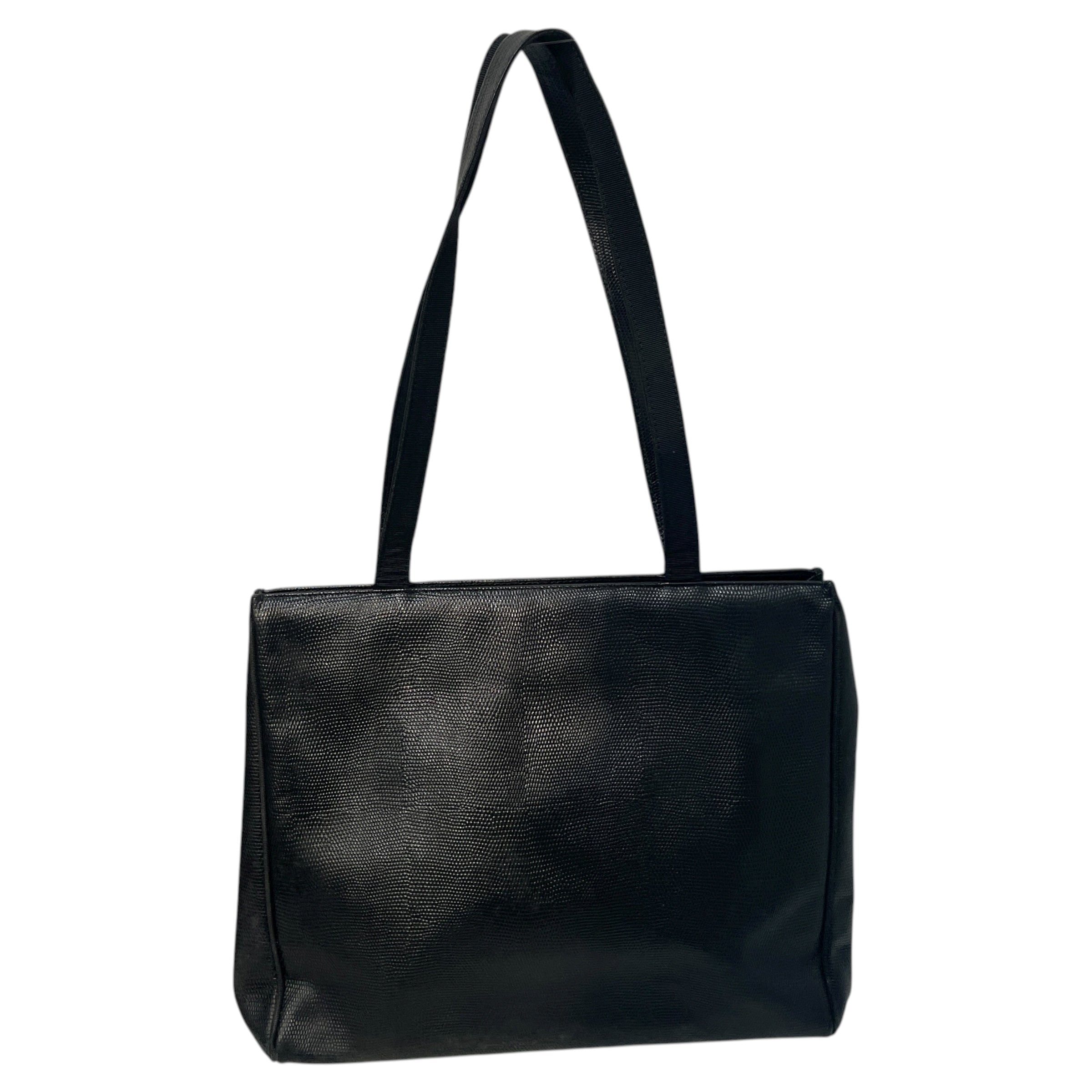 Salvatore Ferragamo/Bag/Leather/BLK/Leather Vala Tote Bag view 2