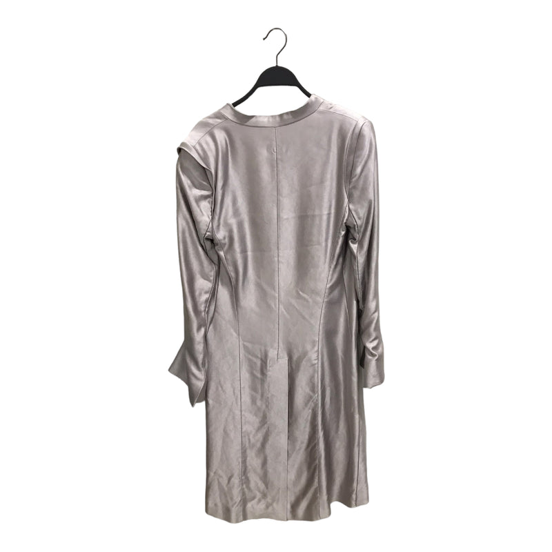 ANN DEMEULEMEESTER/LS Dress/38/Silk/SLV/