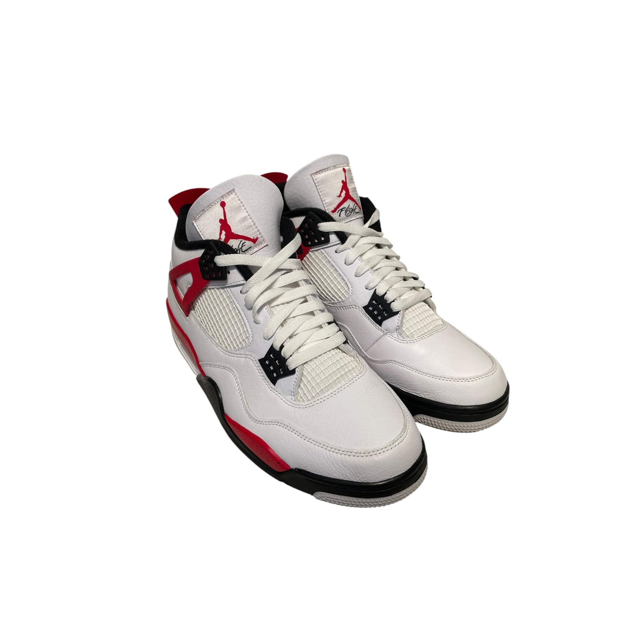 NIKE/AIR JORDAN 4/Low-Sneakers/US 12/Leather/WHT/DH6927-161 view 1