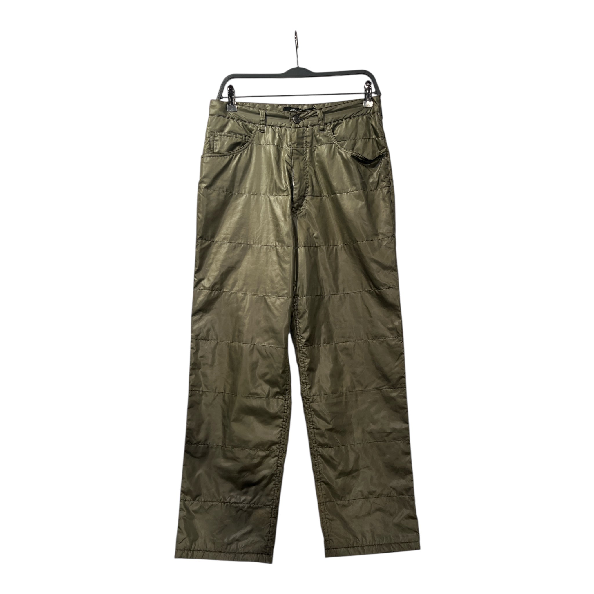 JUNYA WATANABE COMME des GARCONS/Pants/S/Nylon/GRN/CARGO PUFFER PANTS view 1
