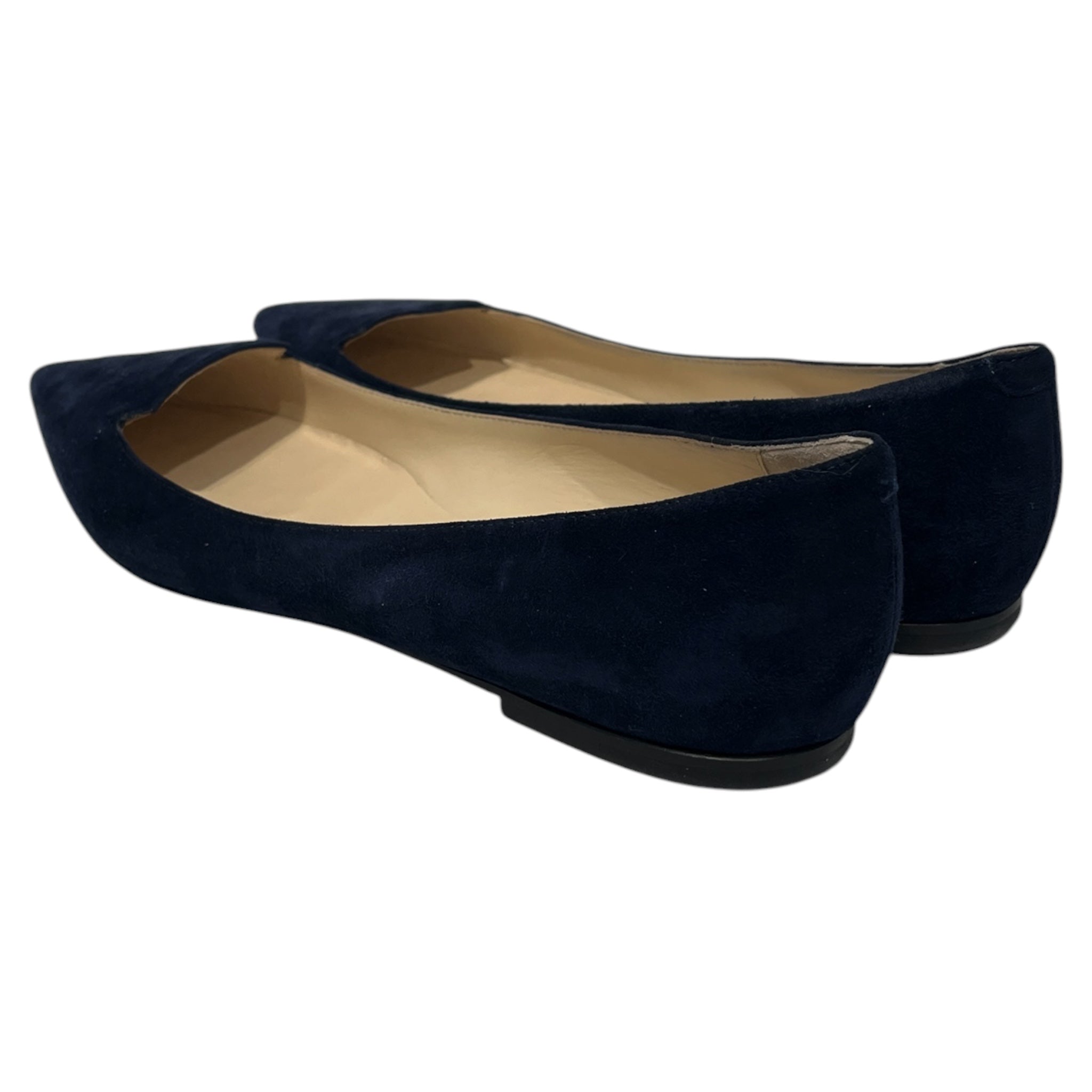 JIMMY CHOO/Flat Shoes/EU 40/Suede/NVY/POINT SHOE/ FLAT view 2
