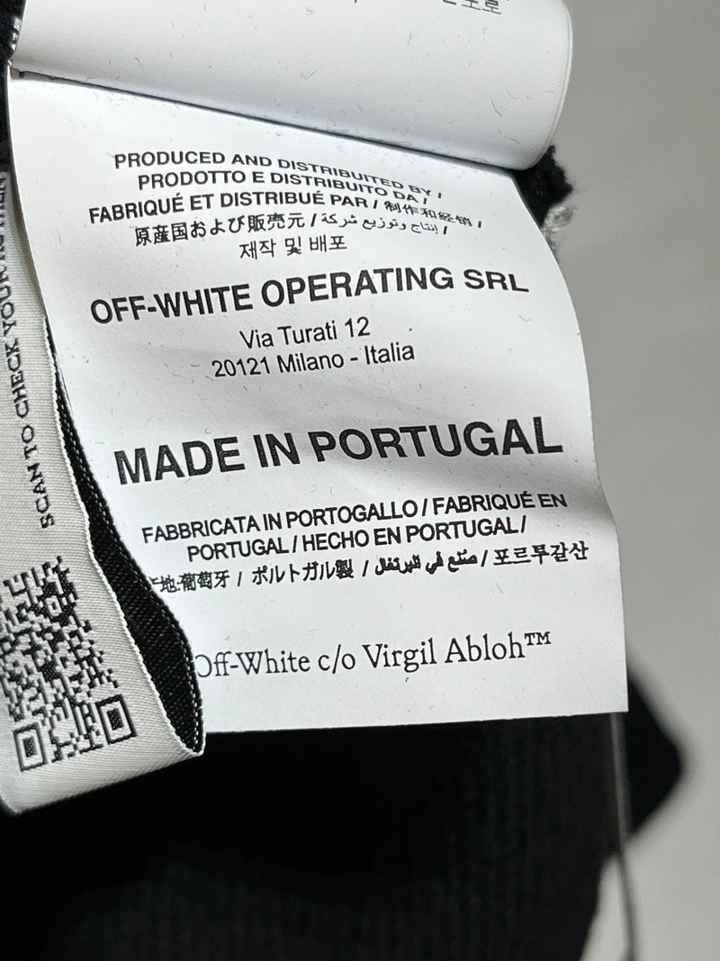 OFF-WHITE/Hoodie/XS/Cotton/BLK/new with tag