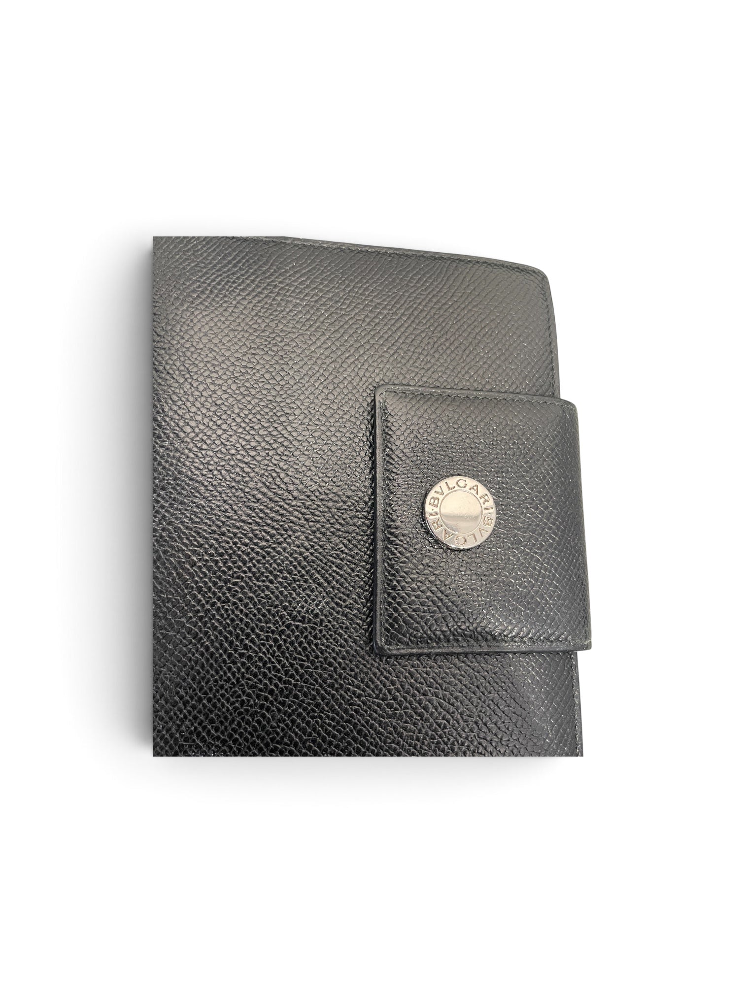 BVLGARI/Planner Cover/Leather/BLK/M's/unisex/planner view 3