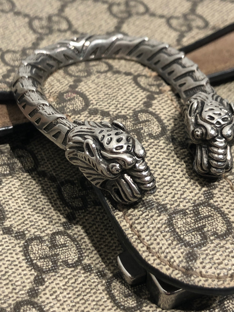 GUCCI/Cross Body Bag/All Over Print/Leather/KHK/DIONYSUS