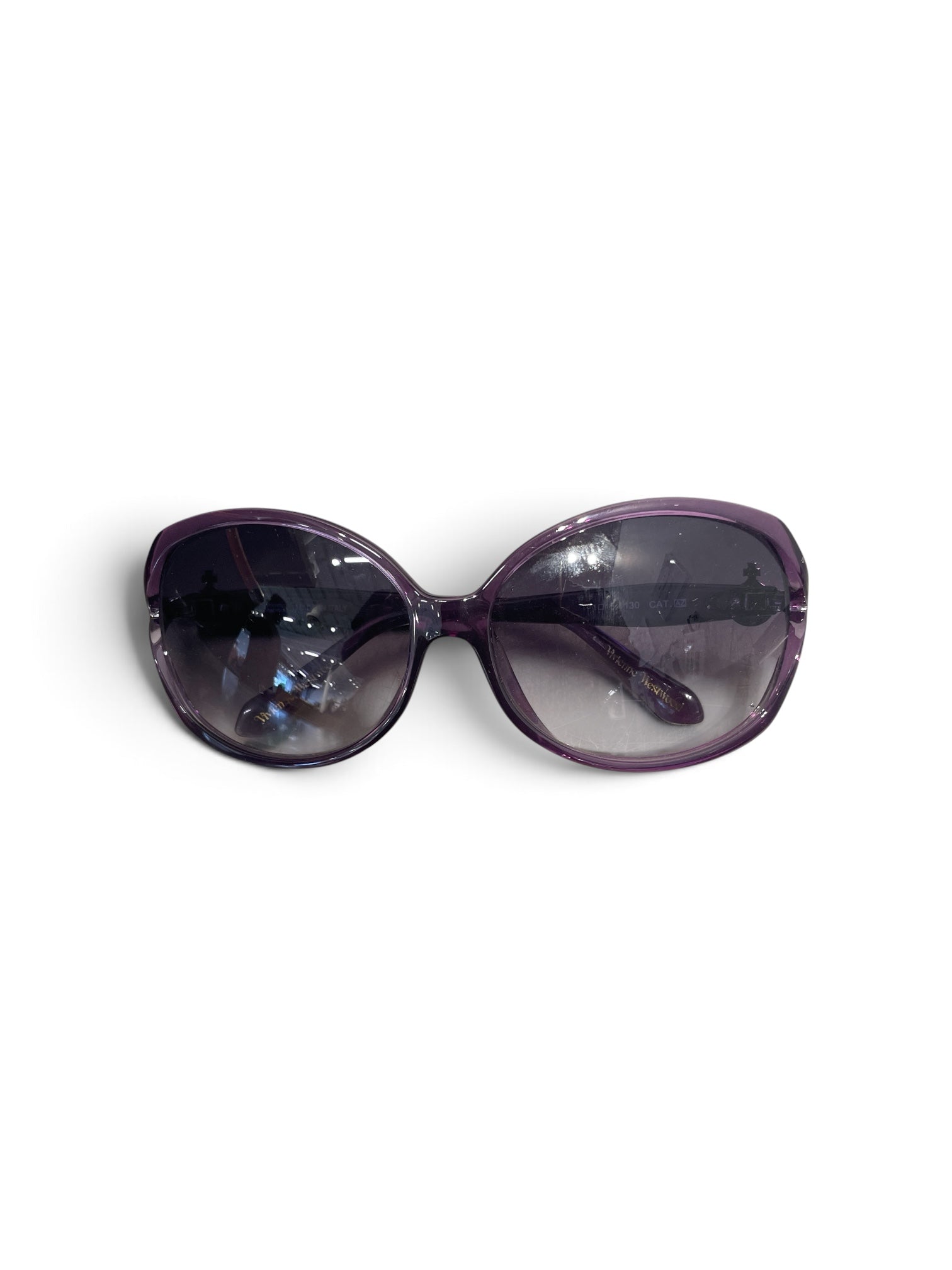 Vivienne Westwood/Sunglasses/Plastic/PPL/L's/ORB SUNGLASSES view 1