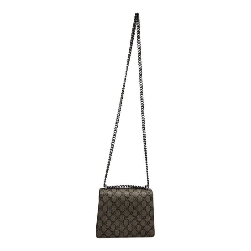 GUCCI/Cross Body Bag/All Over Print/Leather/KHK/DIONYSUS