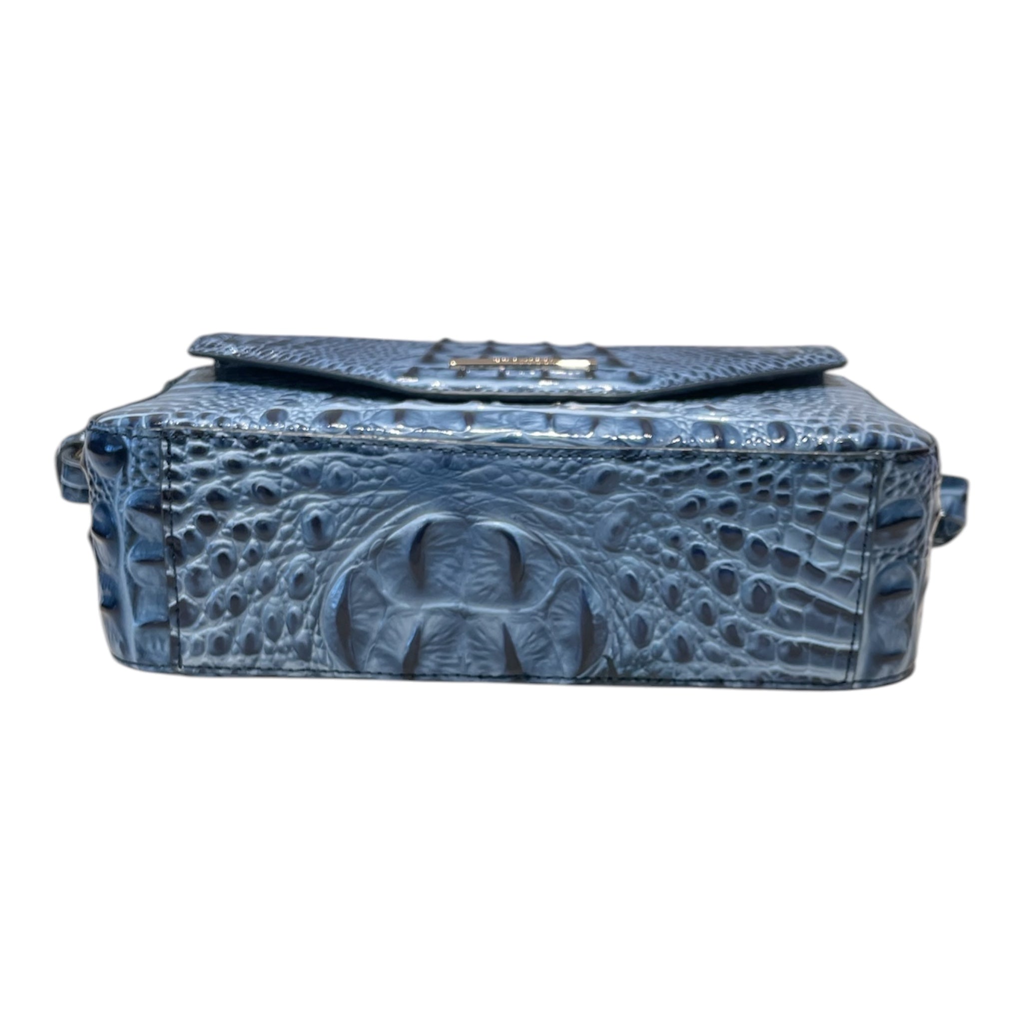 Brahmin/Cross Body Bag/Animal Pattern/Leather/BLU/ view 3