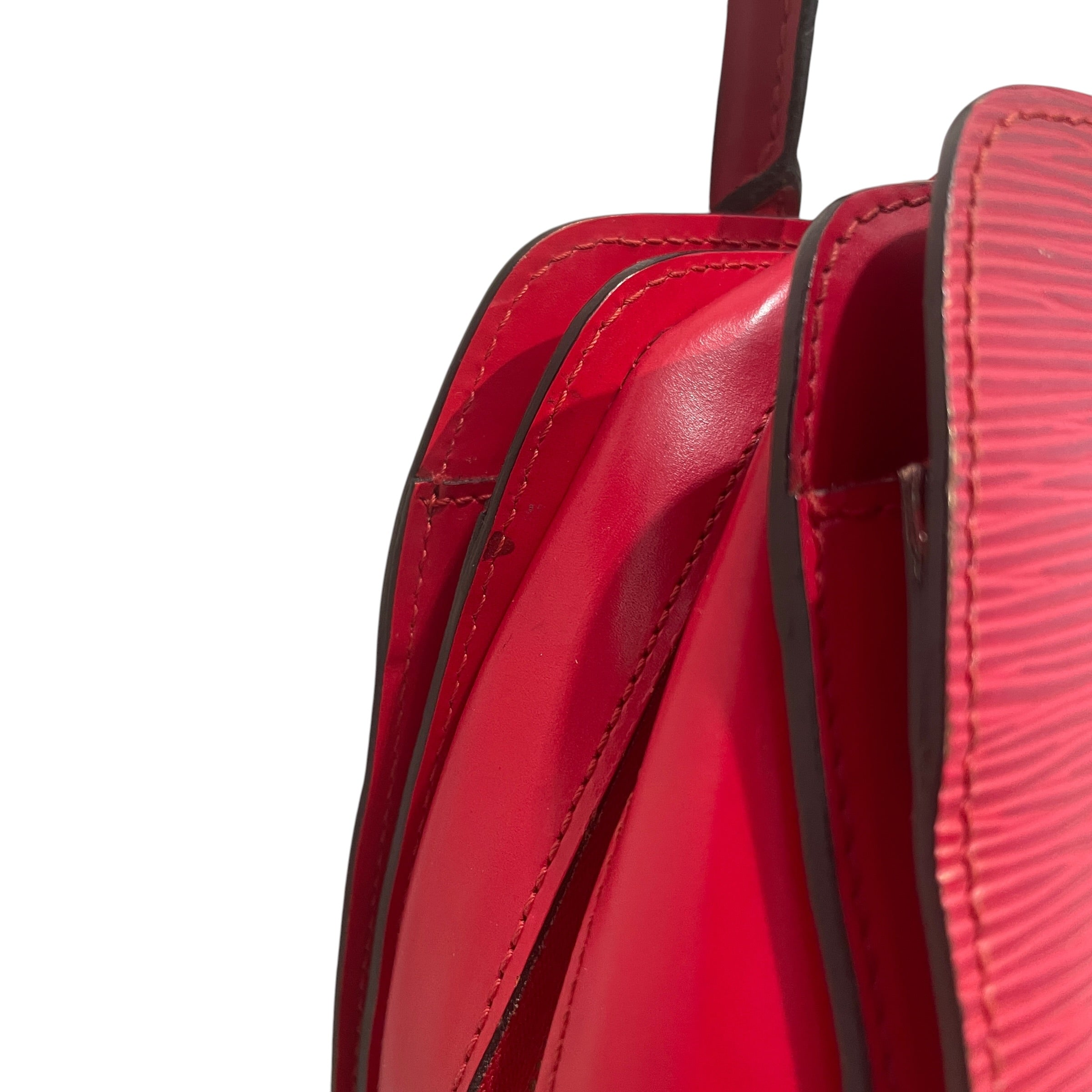 LOUIS VUITTON/Bag/Leather/RED/EPI Leather Hand Bag view 6