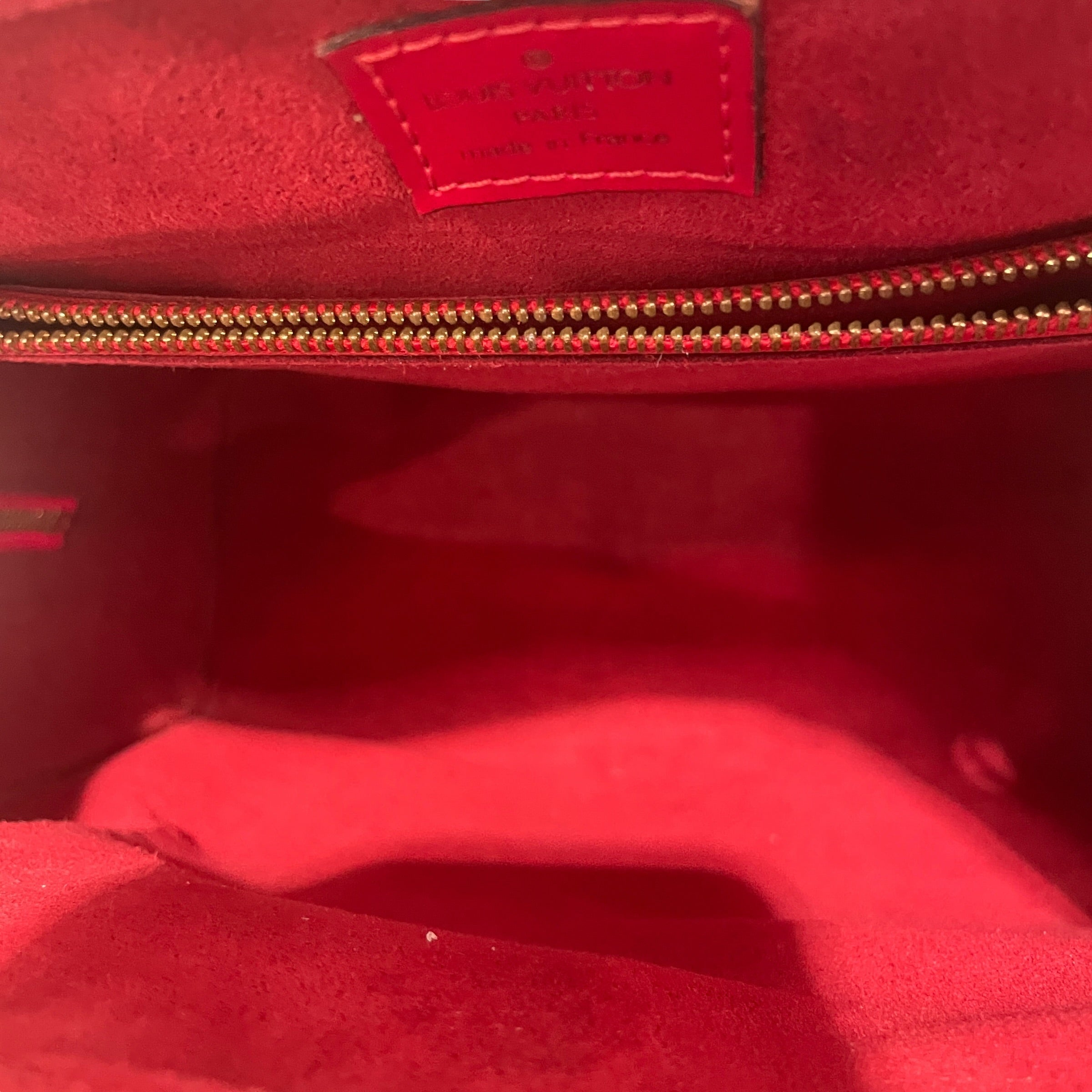 LOUIS VUITTON/Bag/Leather/RED/EPI Leather Hand Bag view 8