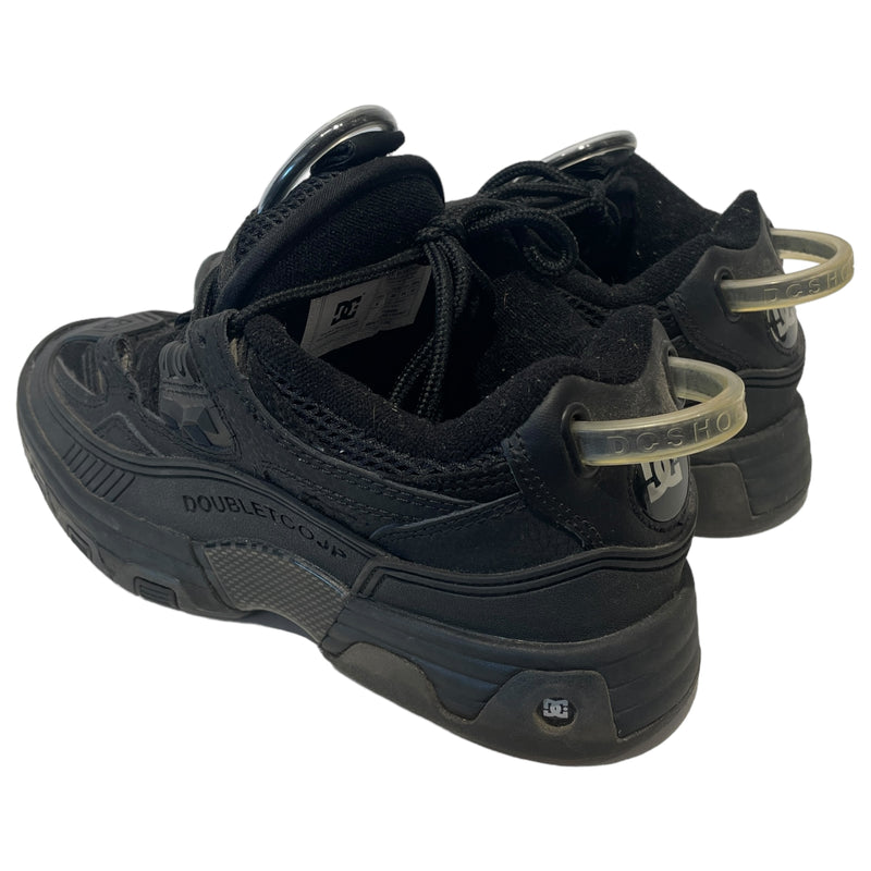 DC SHOES/Low-Sneakers/US 6/Cotton/BLK/Doublet
