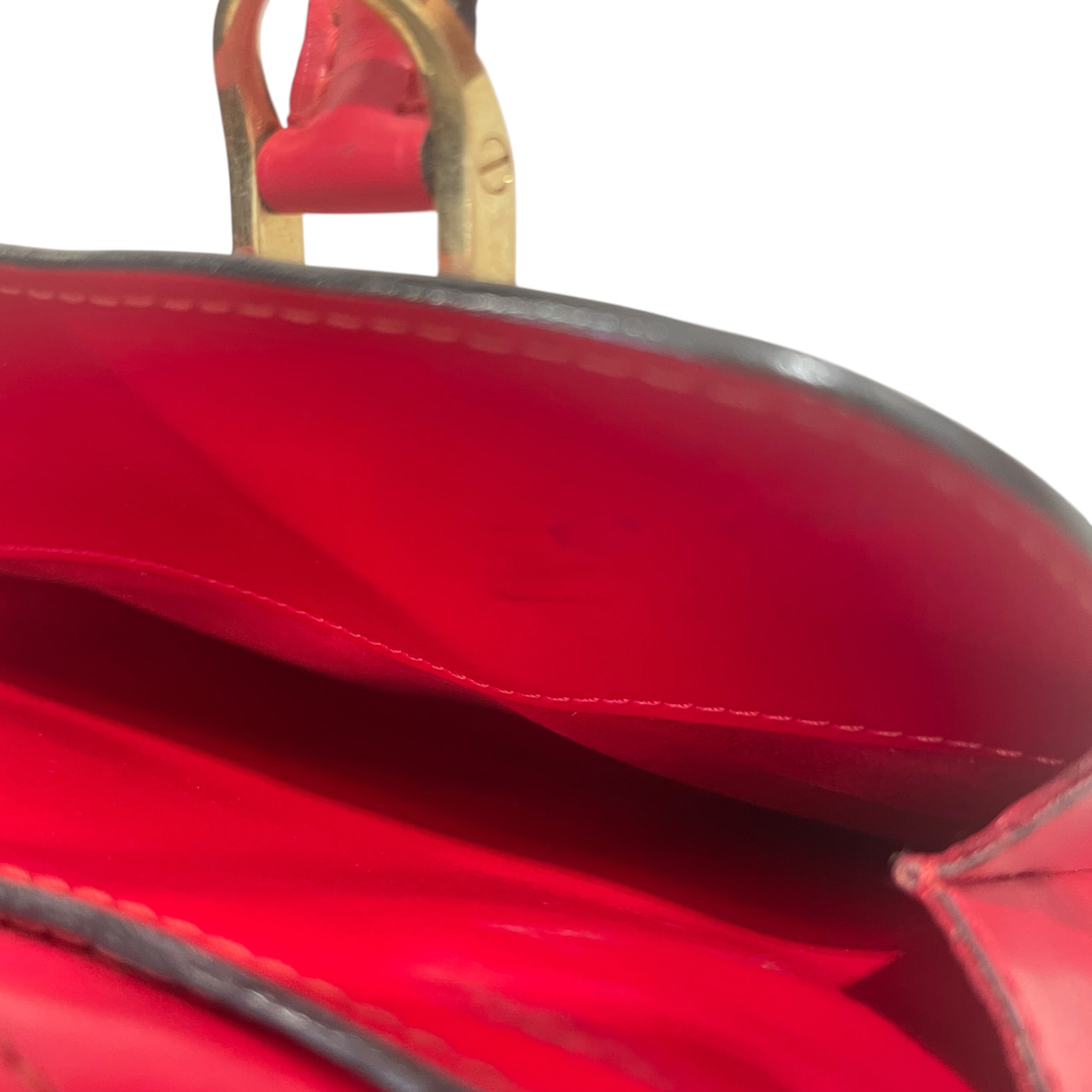 LOUIS VUITTON/Bag/Leather/RED/EPI Leather Hand Bag view 9