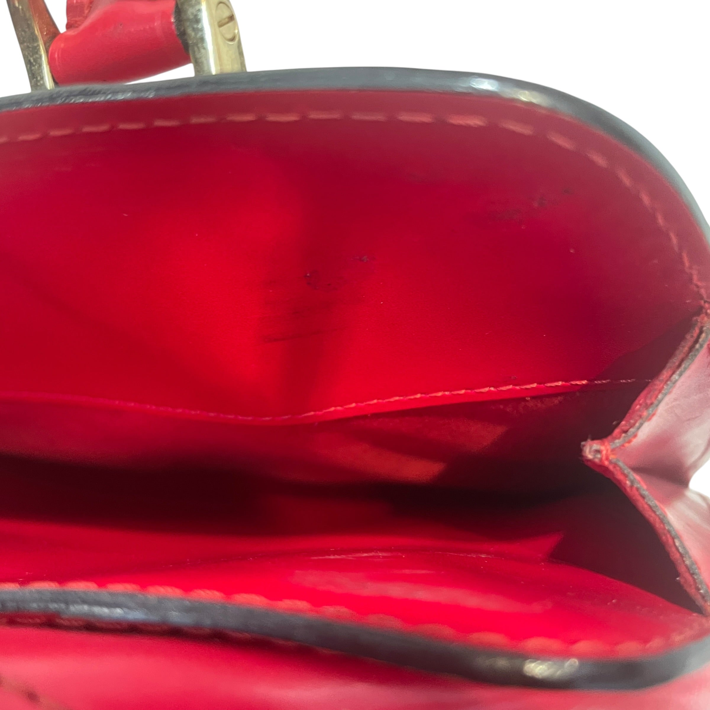 LOUIS VUITTON/Bag/Leather/RED/EPI Leather Hand Bag view 10