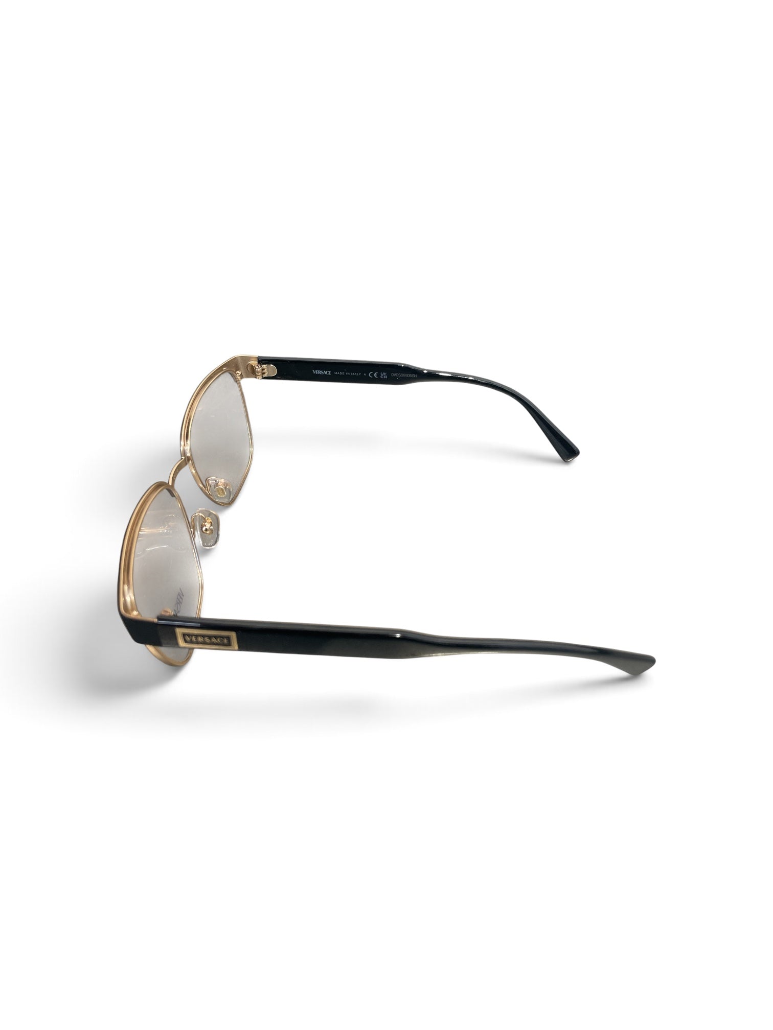 VERSACE/Sunglasses/Plastic/BLK/M's/gold view 3