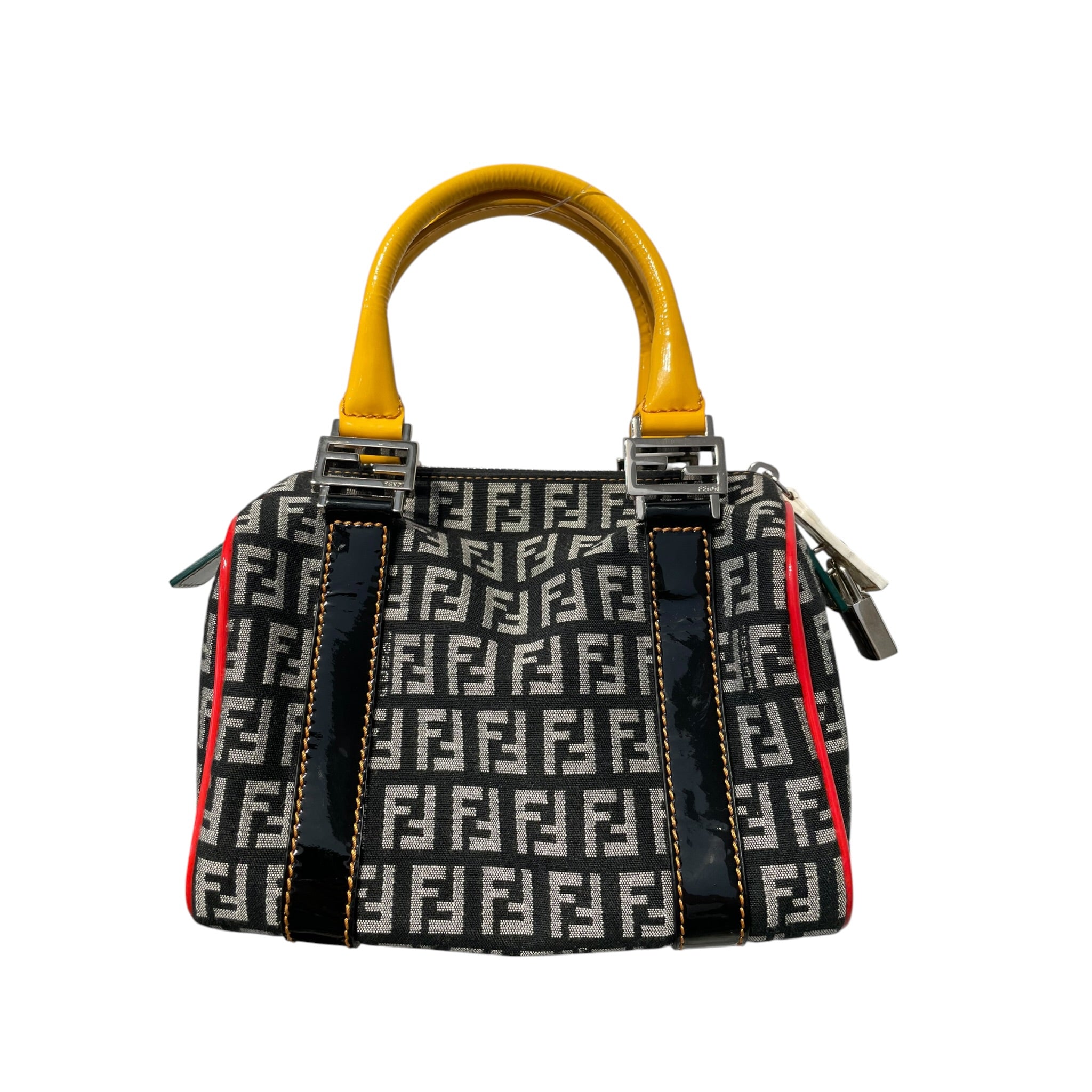 FENDI/Hand Bag/Monogram/BLK/Fendi Forever Bauletto Mini view 2