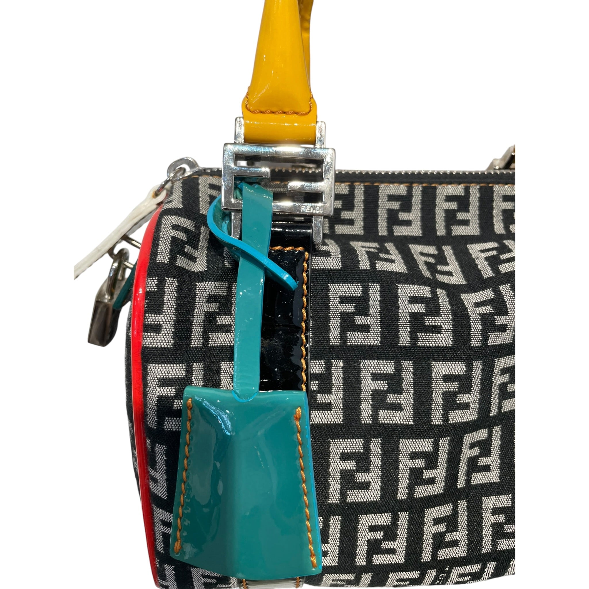 FENDI/Hand Bag/Monogram/BLK/Fendi Forever Bauletto Mini view 4