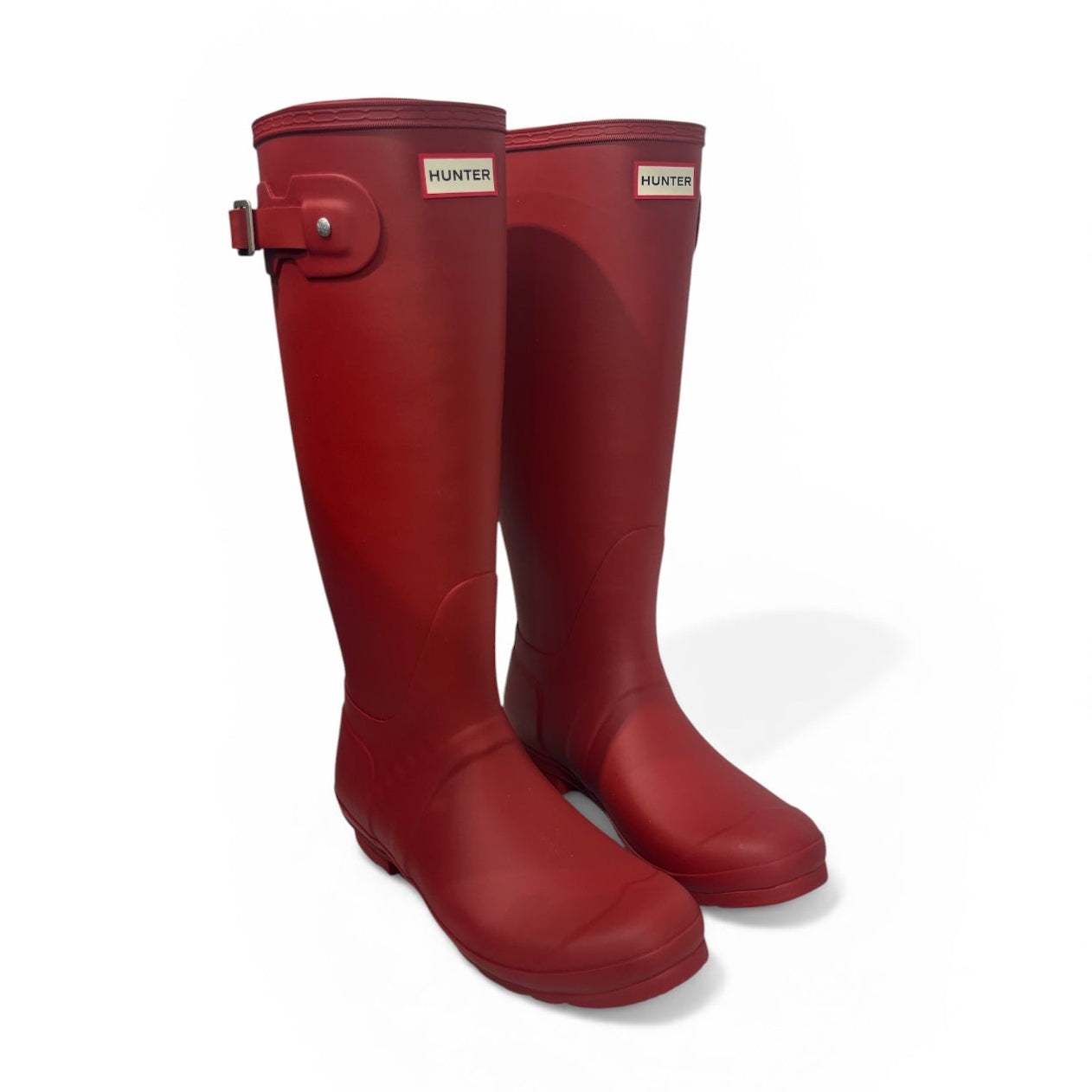 HUNTER/Rain Boots/US 10/RED/RED RUBBER RAIN BOOTS view 1
