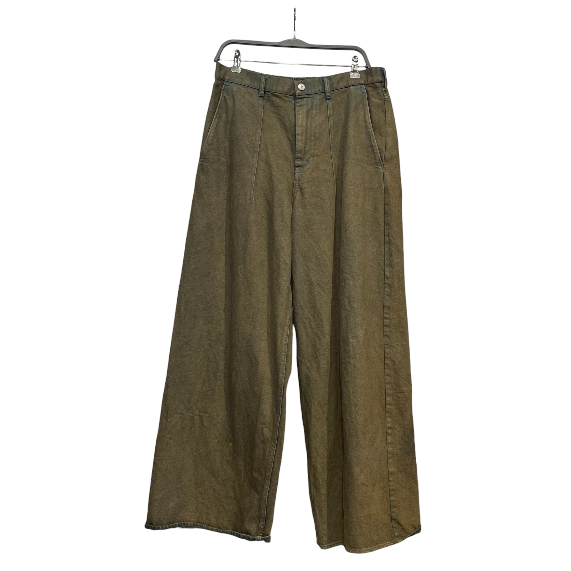 STUDIOUS/Straight Pants/2/Cotton/GRN/All Over Print/ view 1