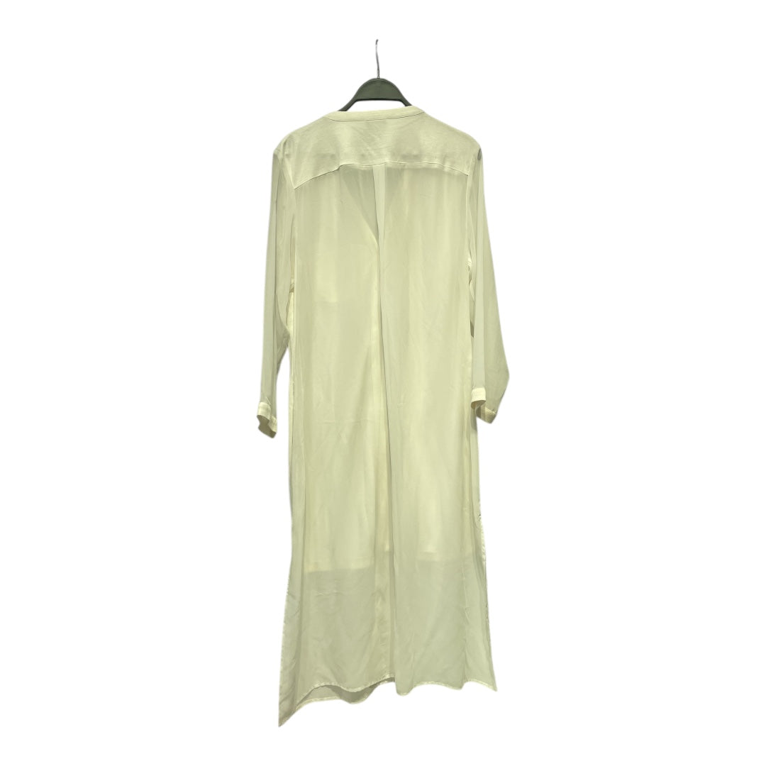 MARIENBAD/Cardigan/L/Cotton/WHT/LONG BUTTON UP CARDIGAN view 2
