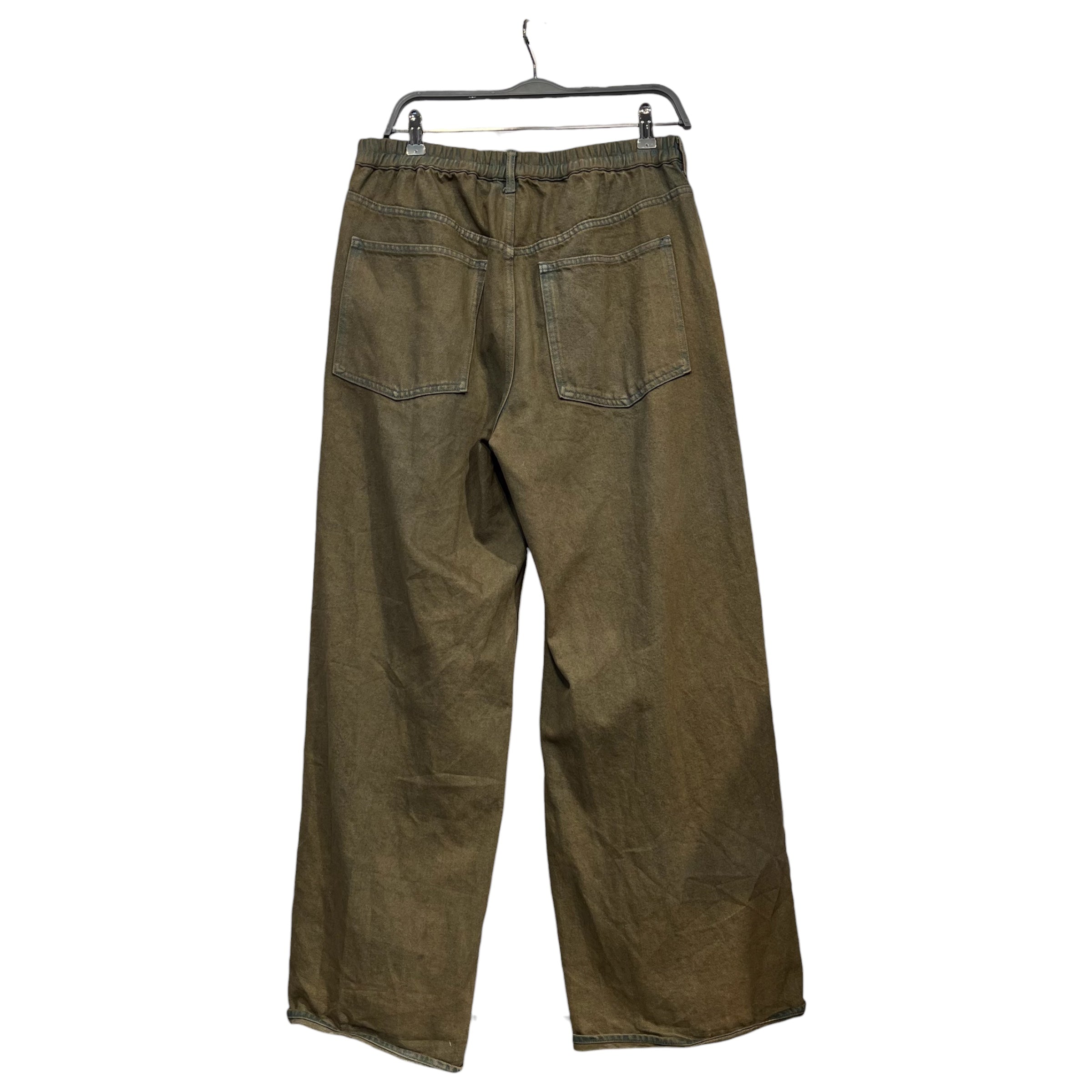 STUDIOUS/Straight Pants/2/Cotton/GRN/All Over Print/ view 2