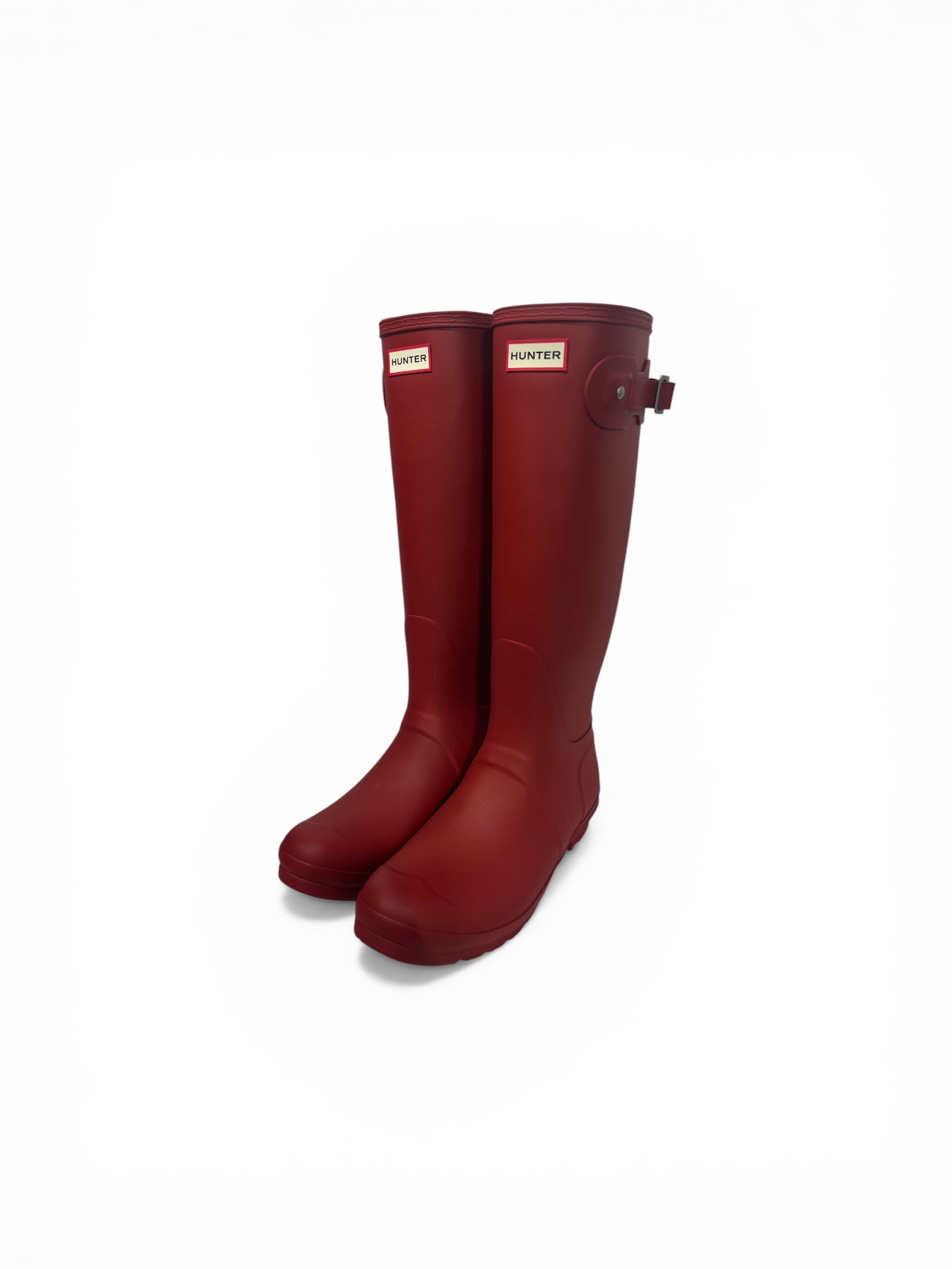 HUNTER/Rain Boots/US 10/RED/RED RUBBER RAIN BOOTS view 2