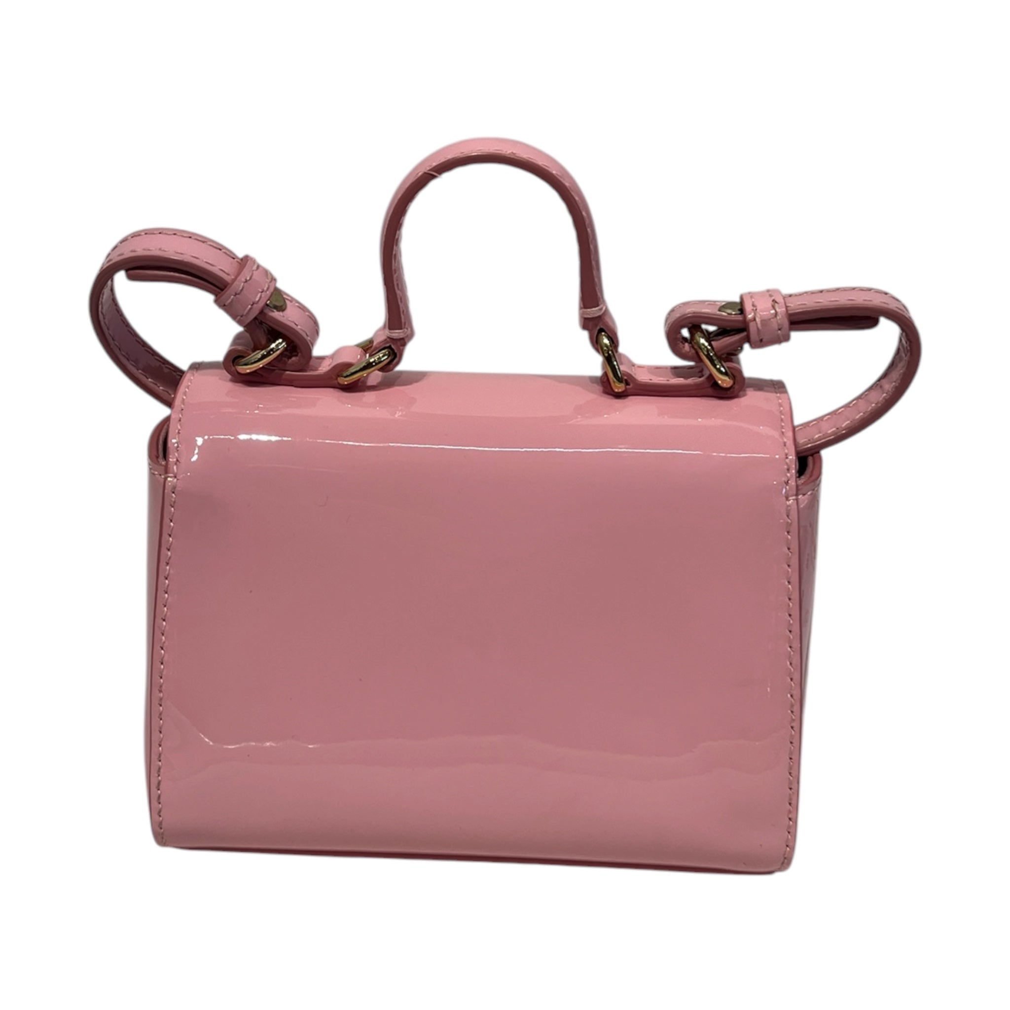 DOLCE&GABBANA/Cross Body Bag/Leather/PNK/sicily patent leather mini view 2