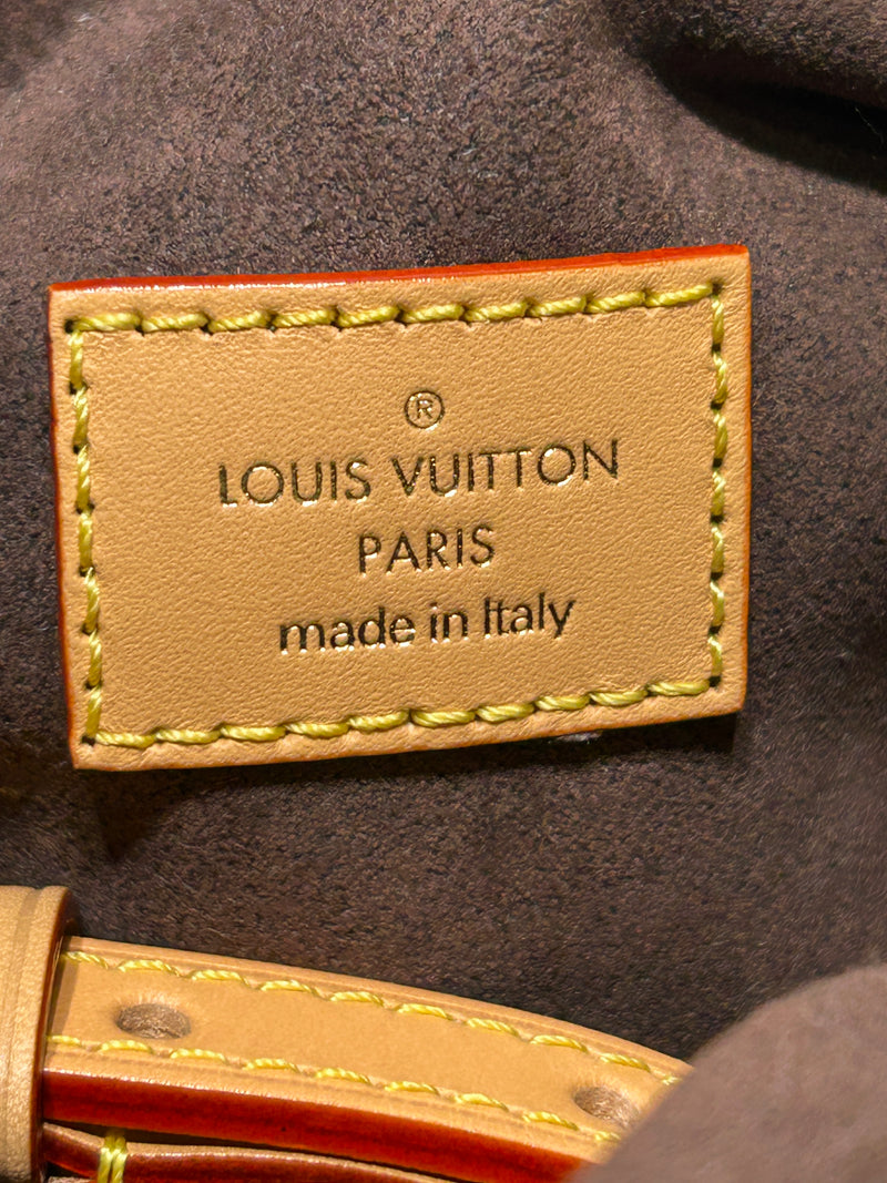 LOUIS VUITTON/Bag/Monogram/Leather/BRW/SIDE TRUNK ZIP LOCK