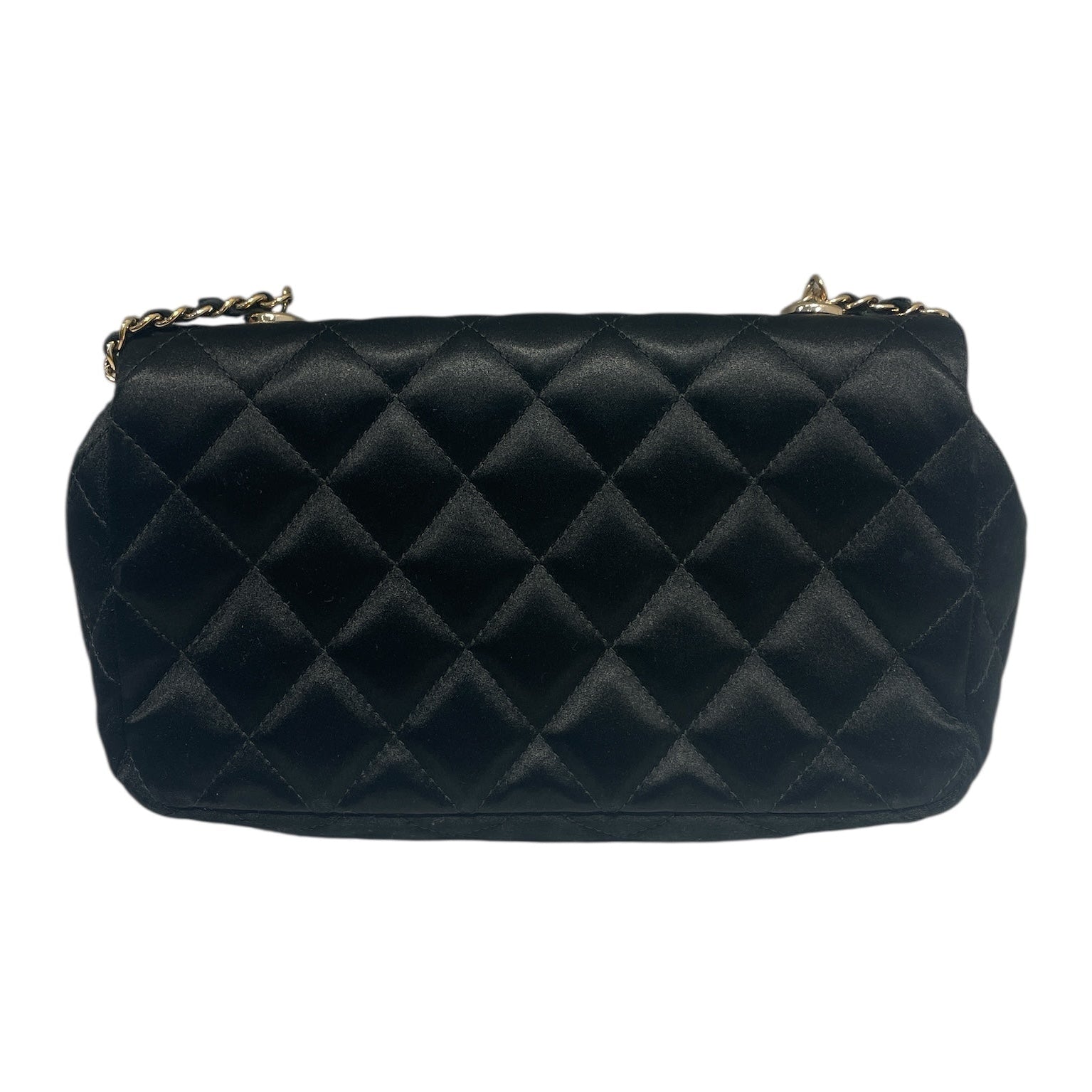 CHANEL/Bag/Cotton/BLK/RBB384V/GOLD HARDWEAR view 2