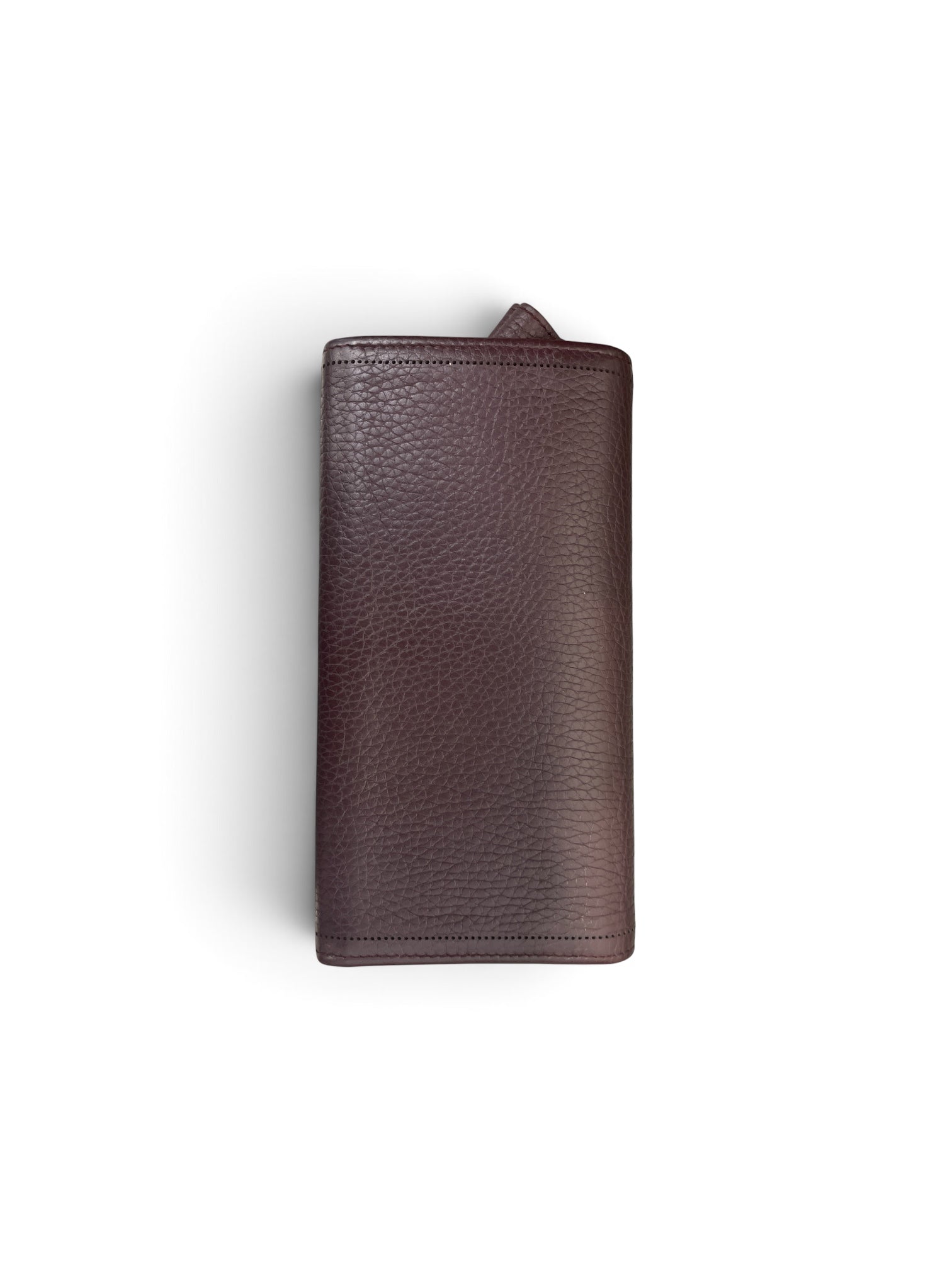 BALENCIAGA/Long Wallet/Leather/BRW/L's/blackout continental view 2