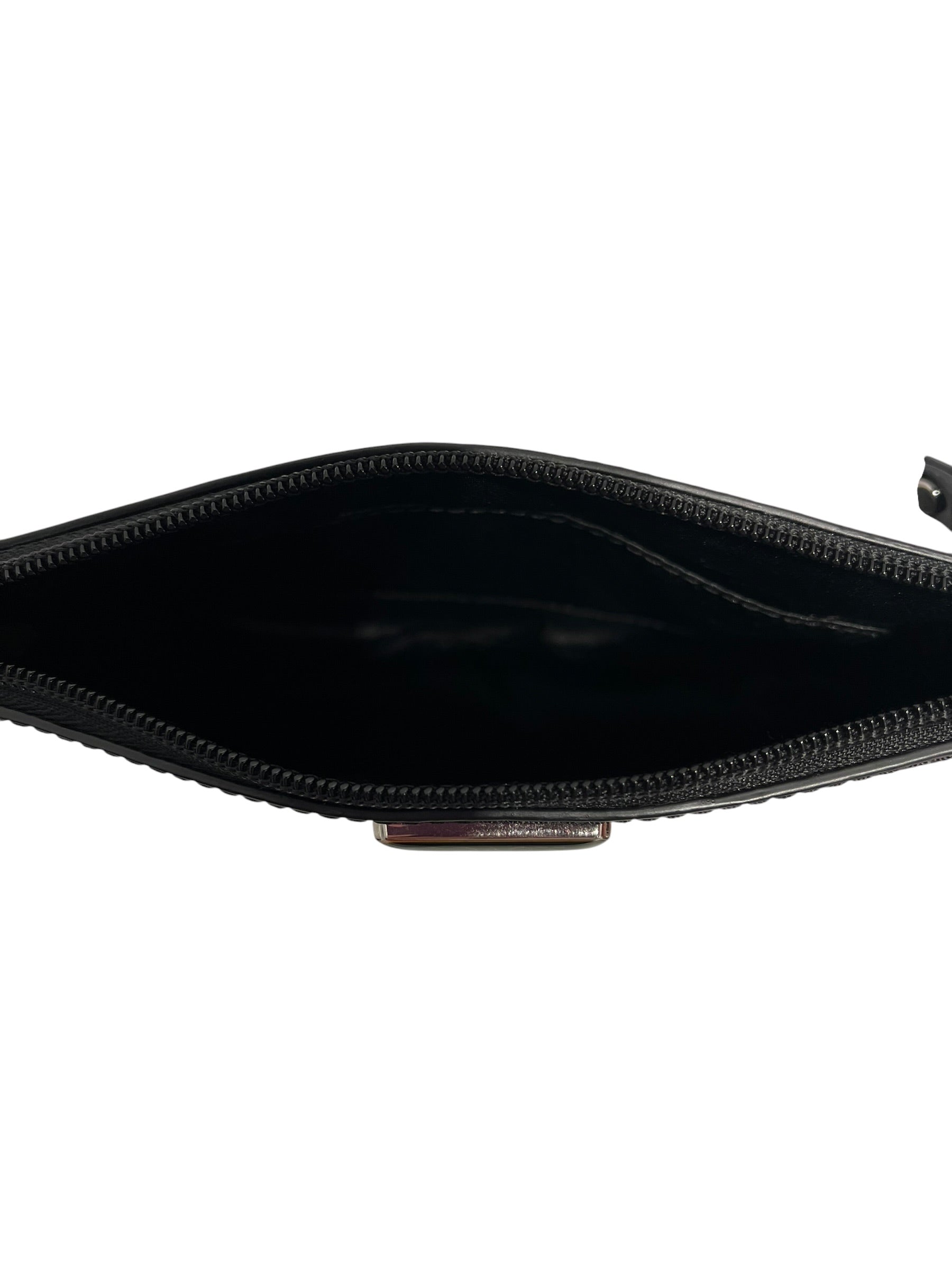 COACH/Pouch/Leather/BLK/Patent Leather Wristlet view 3