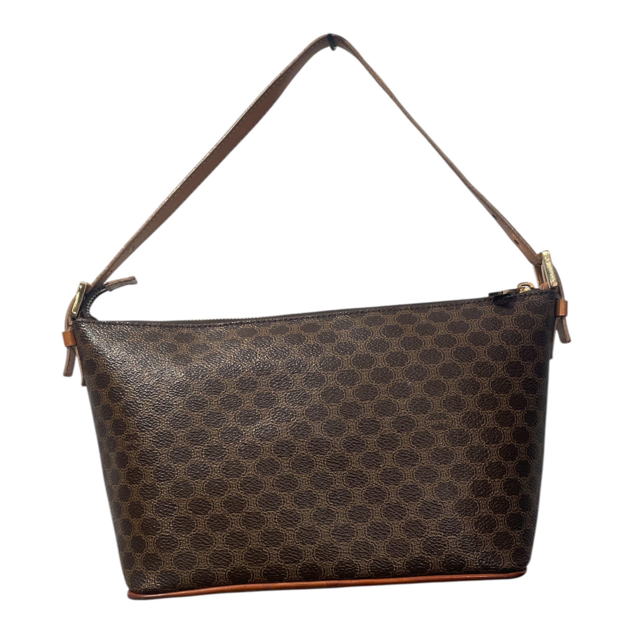 CELINE/Hand Bag/Monogram/Leather/BRW/ view 2
