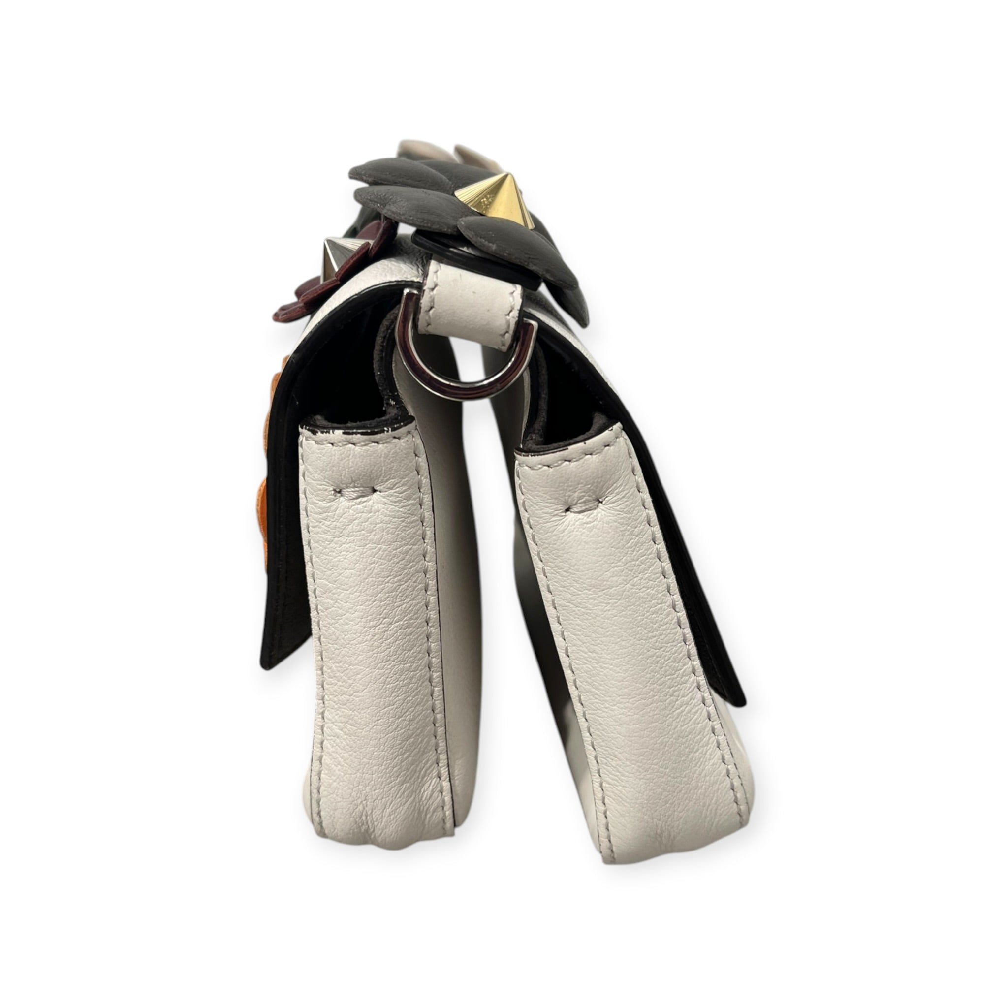 FENDI/Bag/Leather/WHT/FLORAL DOUBLE BAGUETTE view 2