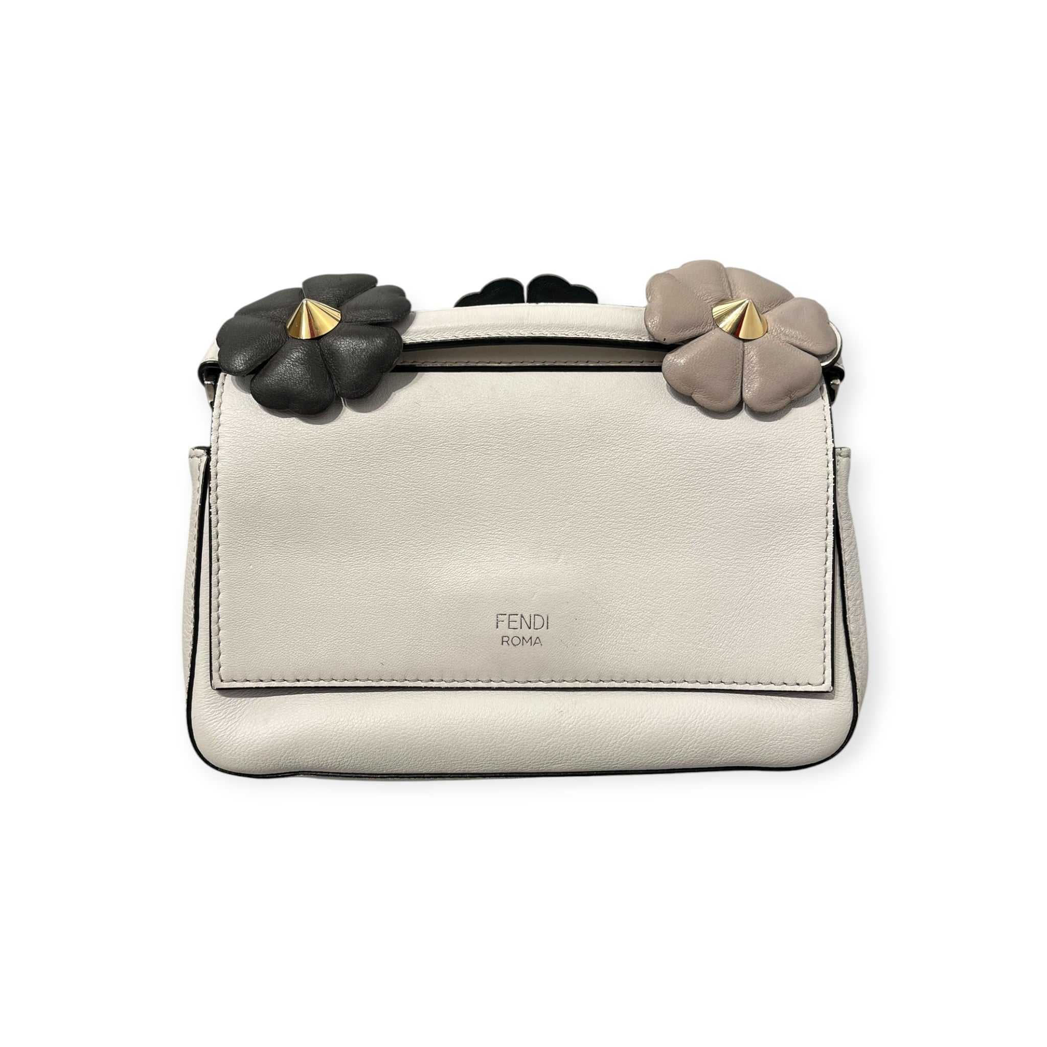 FENDI/Bag/Leather/WHT/FLORAL DOUBLE BAGUETTE view 5