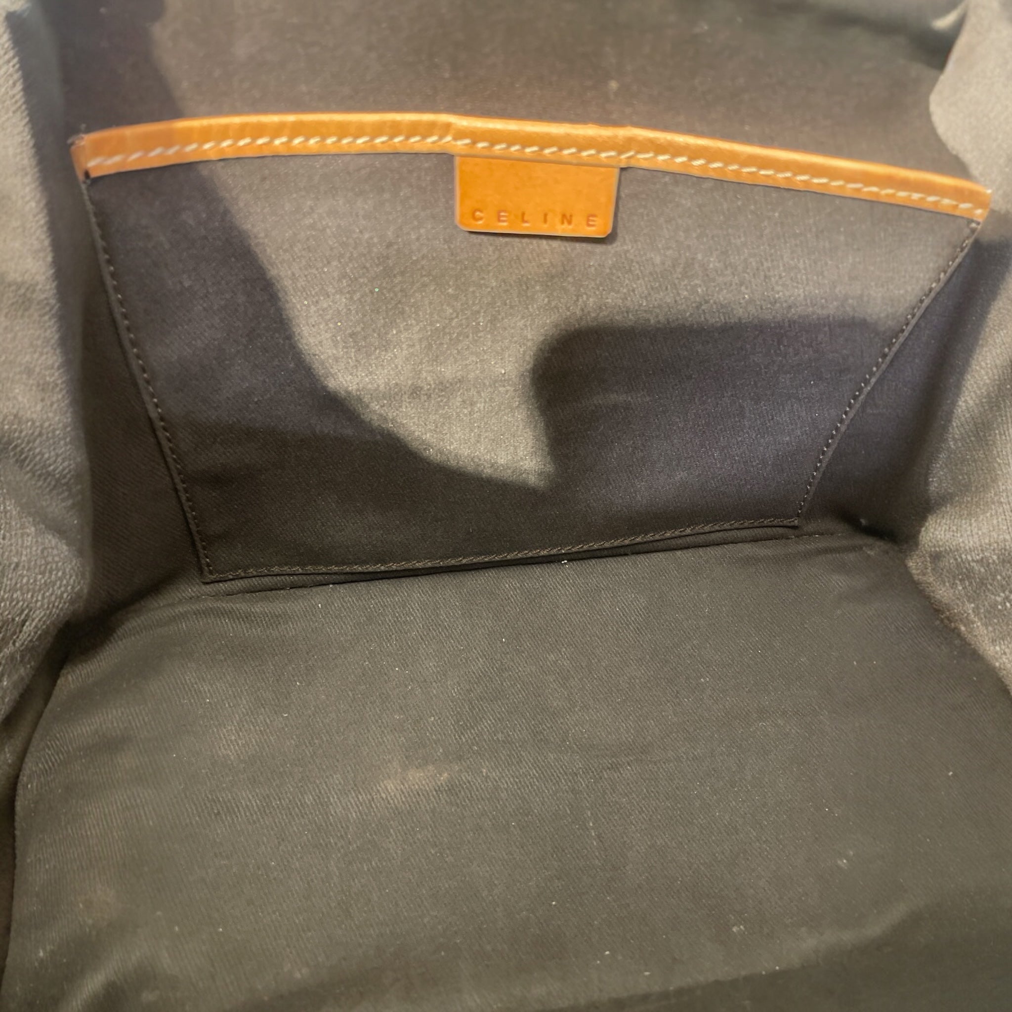 CELINE/Hand Bag/Monogram/Leather/BRW/ view 4