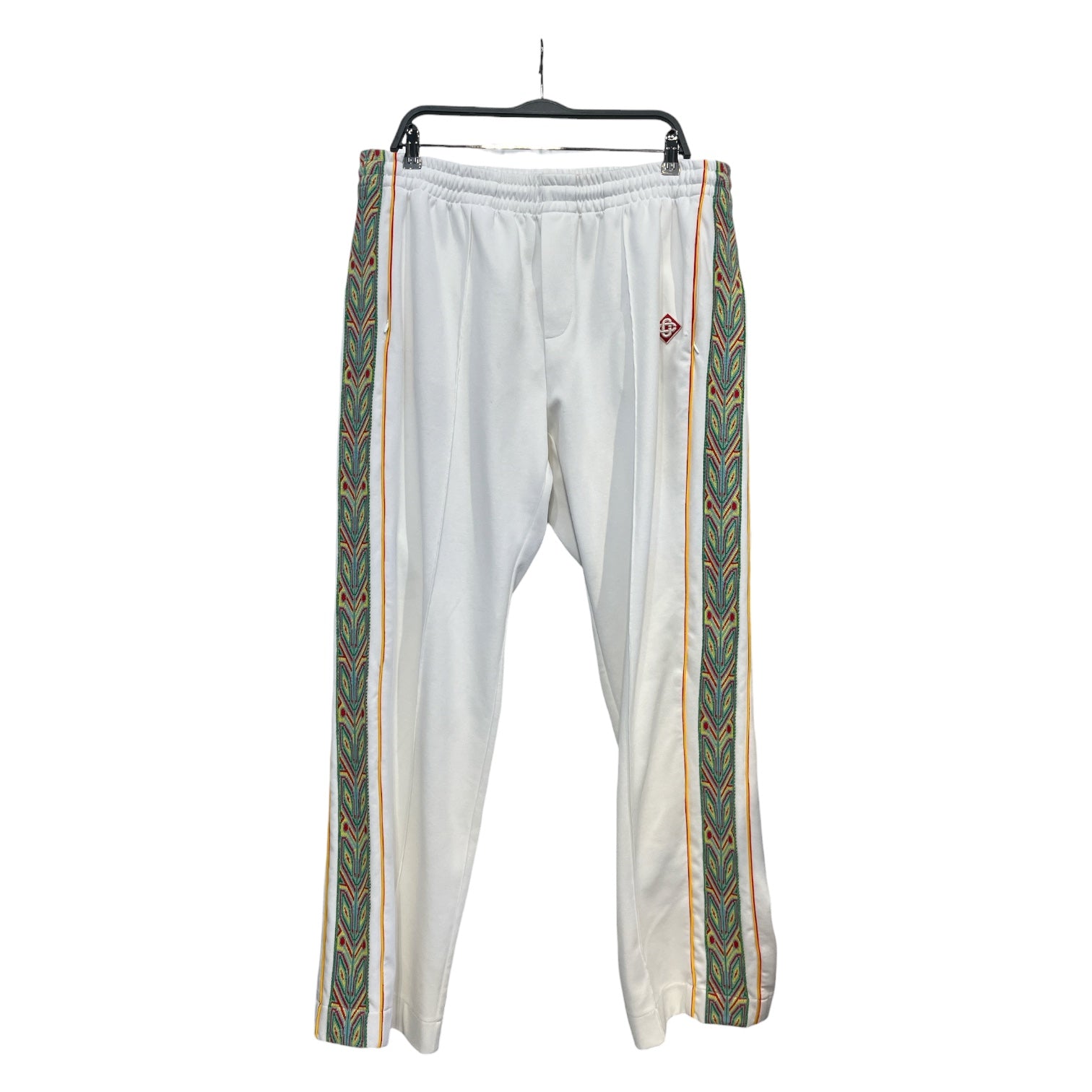 CASABLANCA/Straight Pants/XXL/Polyester/WHT/TRACK PANTS view 1