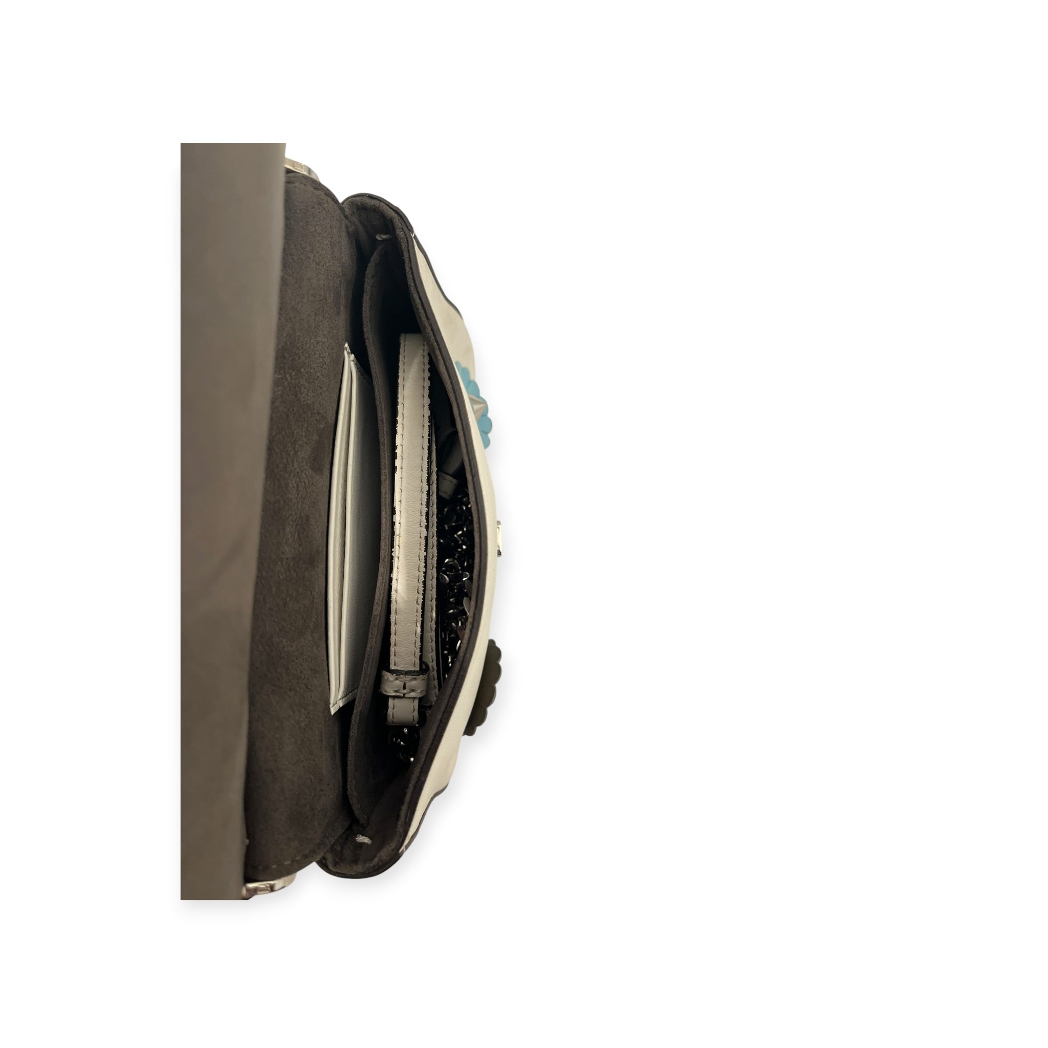 FENDI/Bag/Leather/WHT/FLORAL DOUBLE BAGUETTE view 4