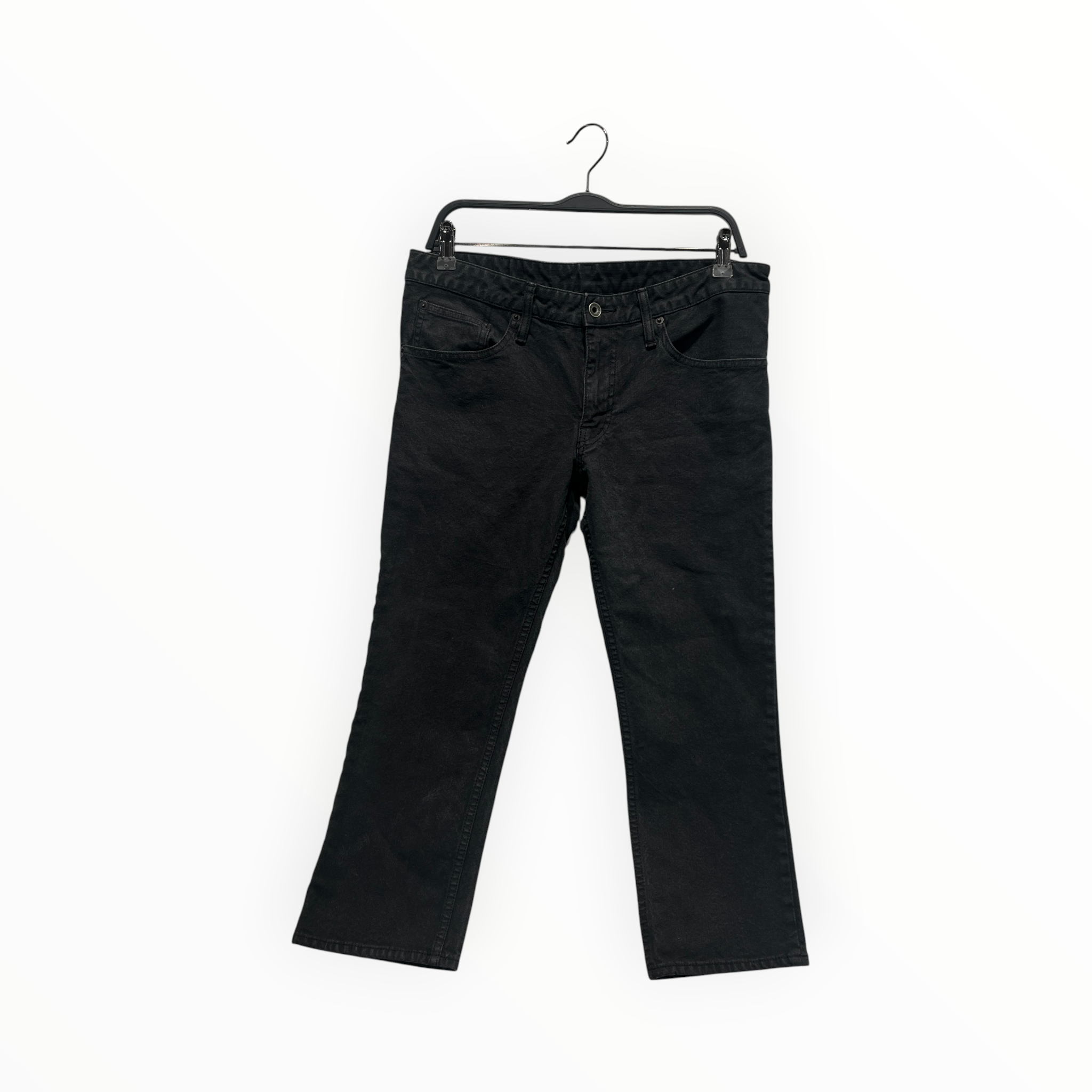 LE GRAND BLEU/Cropped Pants/29/Denim/BLK/classic capri view 1