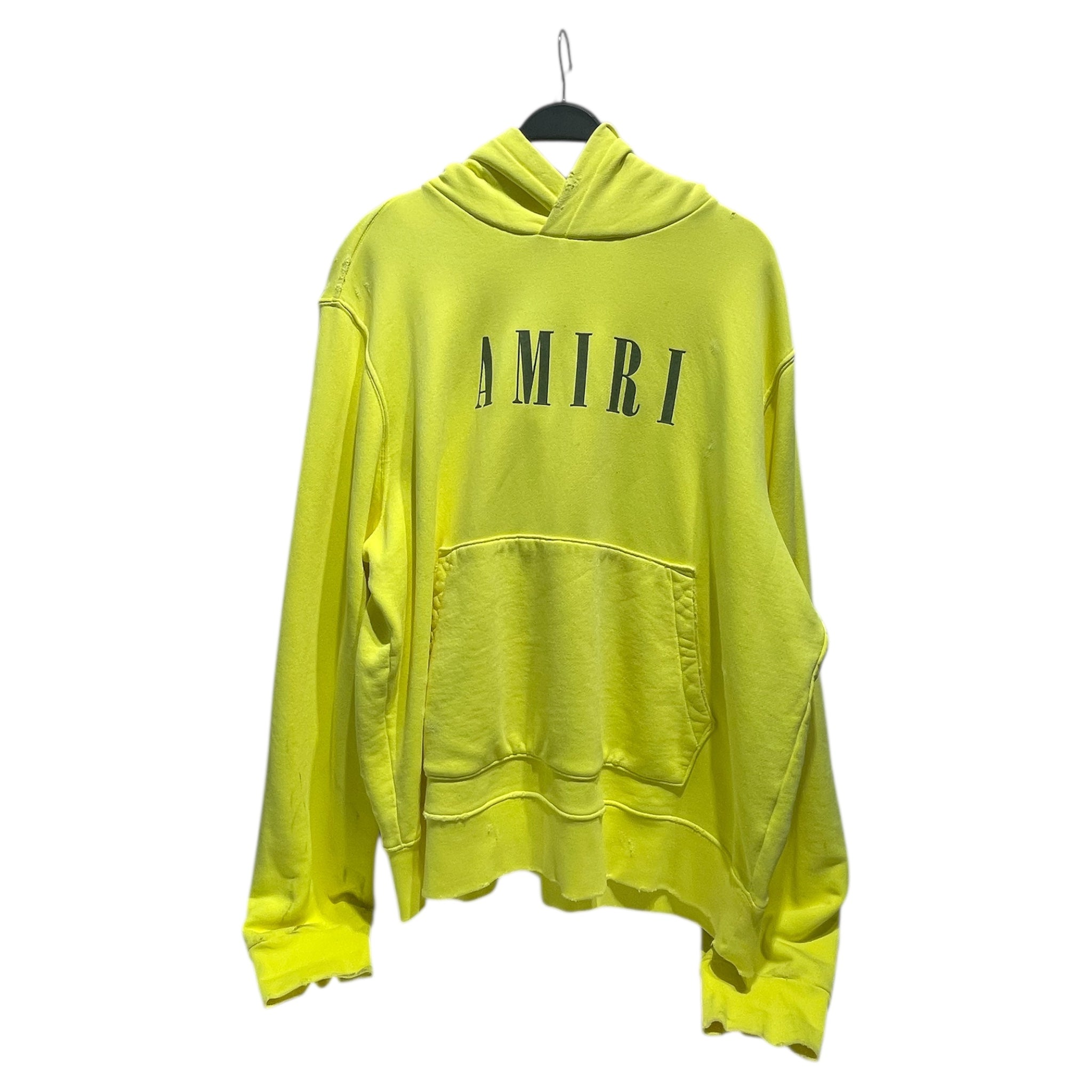 AMIRI/Hoodie/XL/Cotton/YEL/Volt Yellow Hoodie view 1