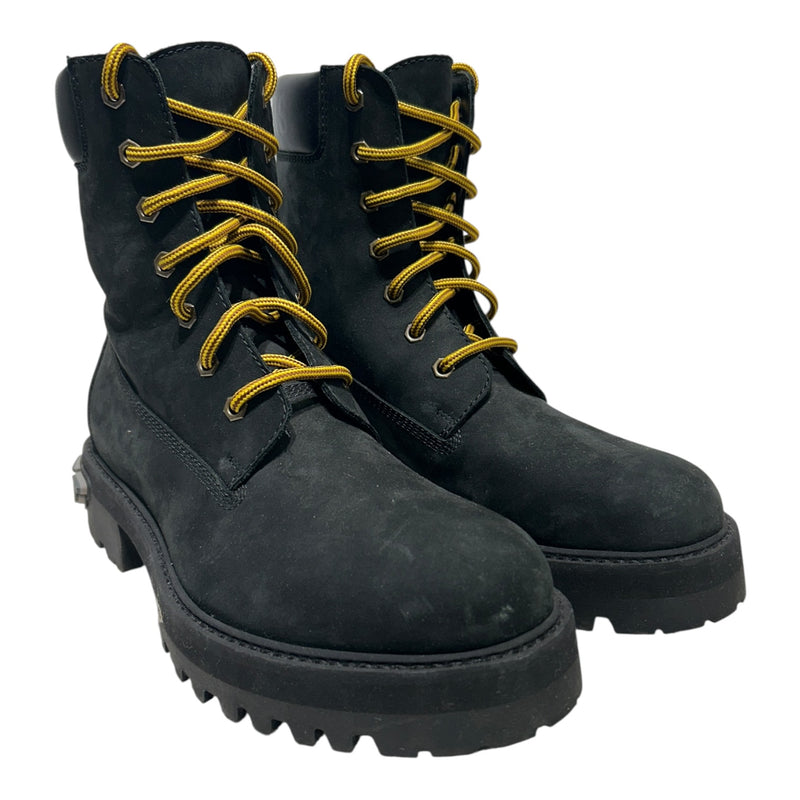 VETEMENTS/Boots/US 9/BLK/BLACK SUEDE TIMBS