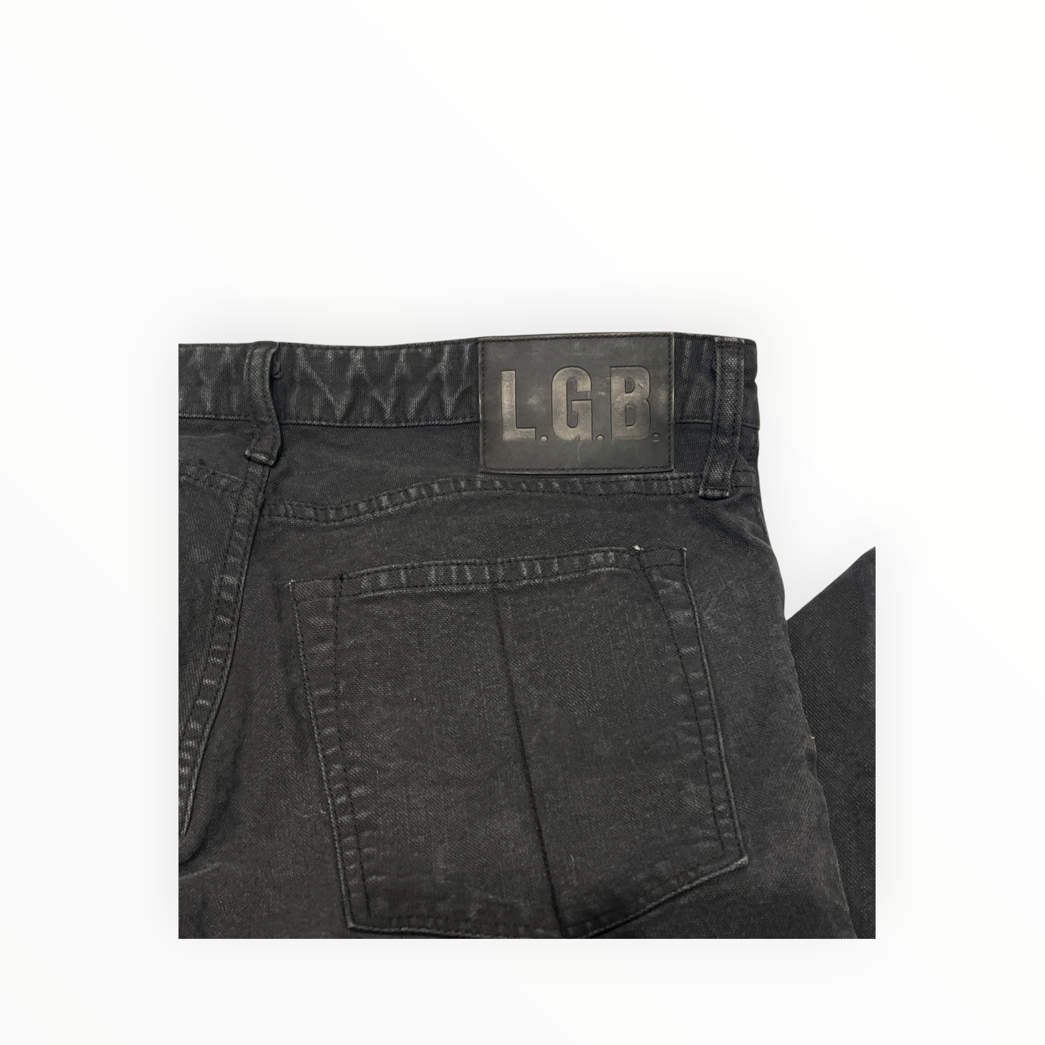 LE GRAND BLEU/Cropped Pants/29/Denim/BLK/classic capri view 3