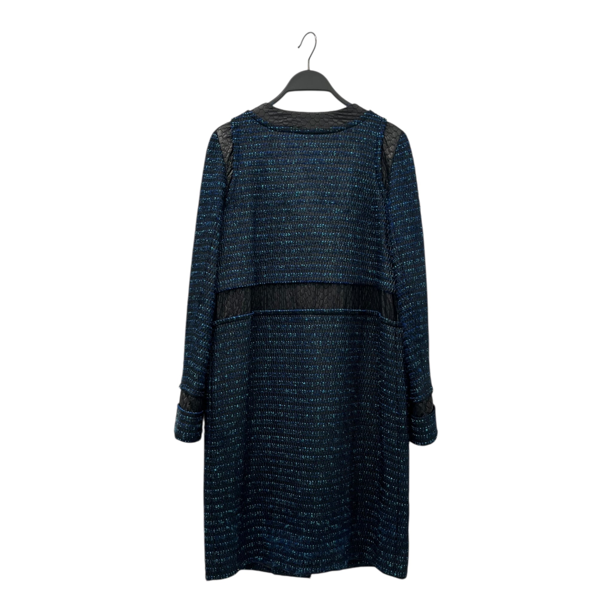 PROENZA SCHOULER/Jacket/8/Cotton/NVY/LIGHT BLUE DOTS ALL OVER view 2