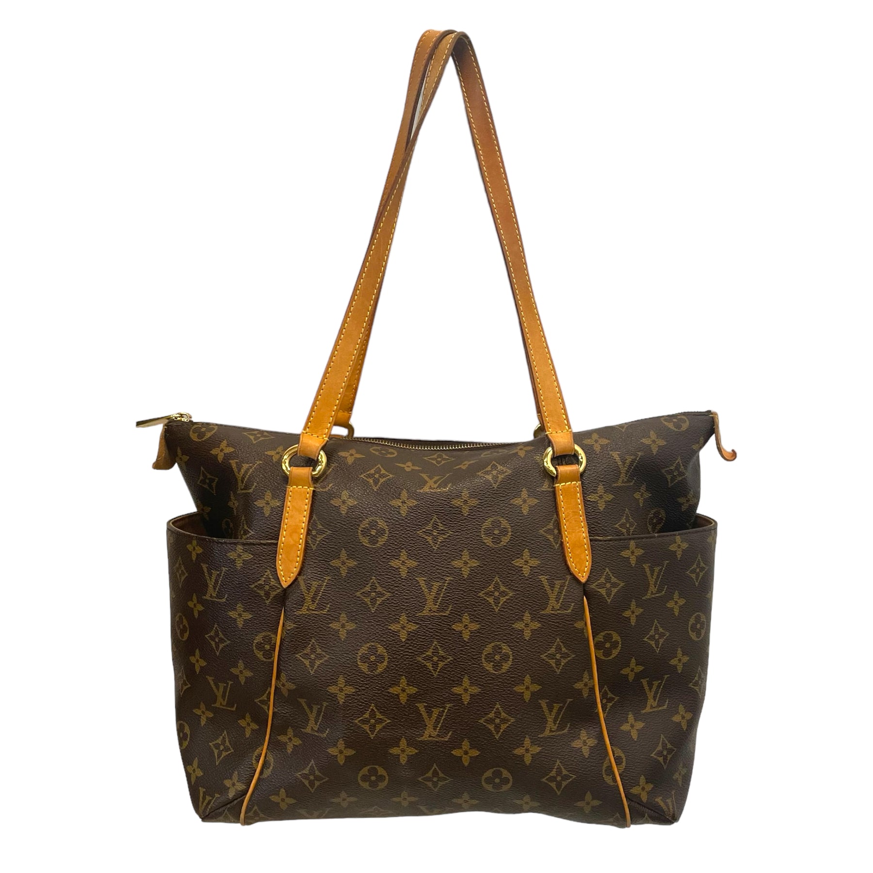 Japan Used Bag] Used Louis Vuitton/ Monogram Brw/Pvc/Brw Bag