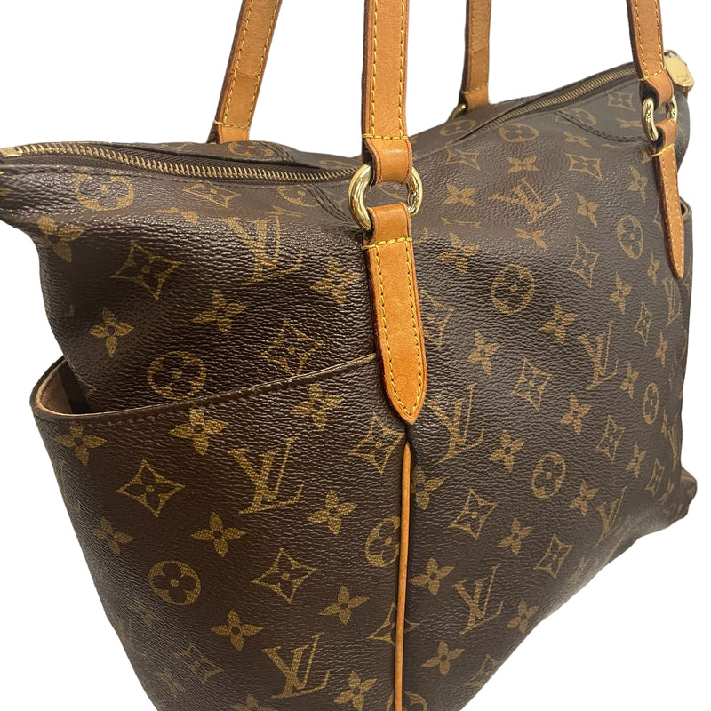 Japan Used Bag] Used Louis Vuitton/ Monogram Brw/Pvc/Brw Bag