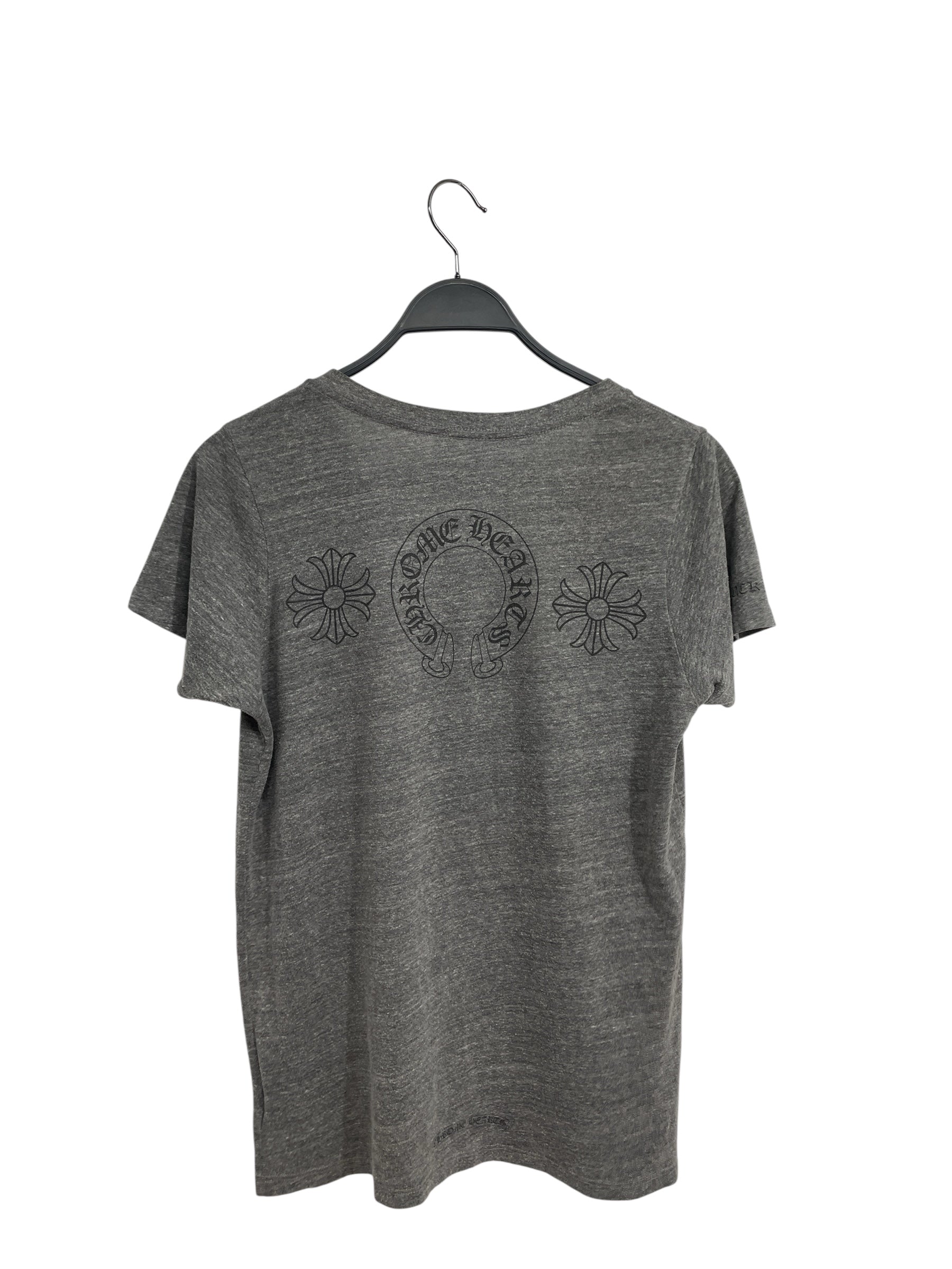 CHROME HEARTS/T-Shirt/XL/Cotton/GRY/V NECK/ 007-013172 view 5